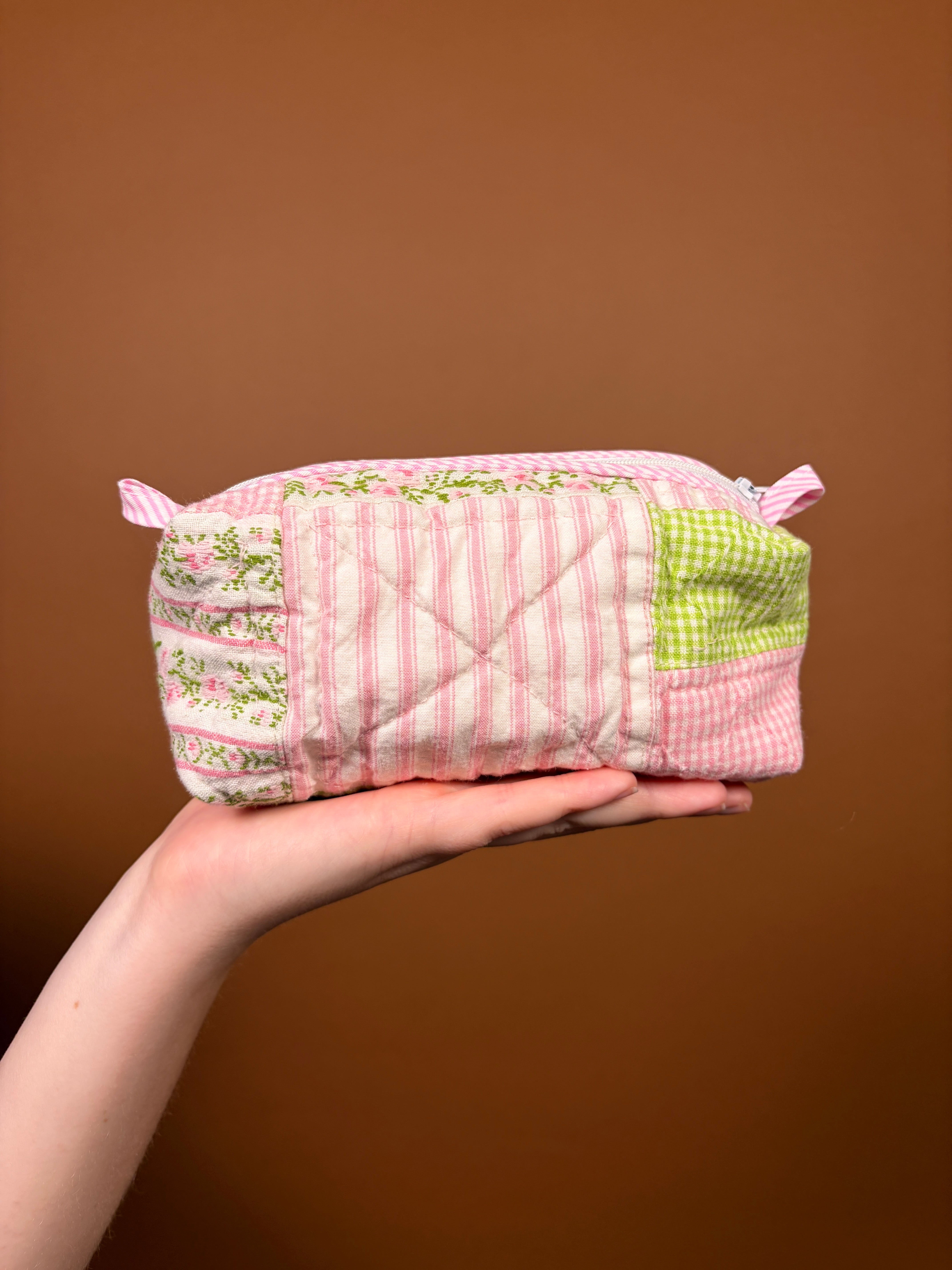 Jade Pink Gingham Small Colorblock Bag #2 *limited-edition* – Xoxo