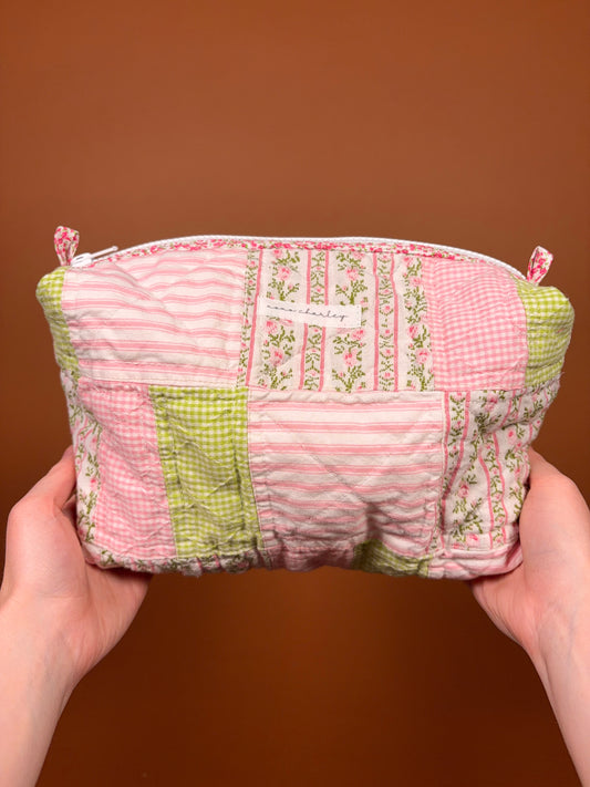 Jade Green Large Colorblock Bag *limited-edition*