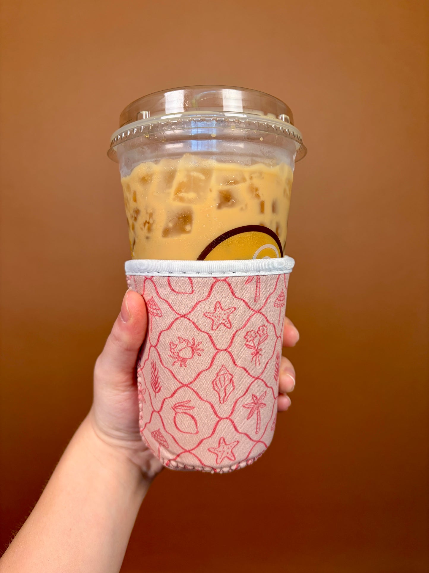 Small Pink Beach Cup Coozie *limited-edition*