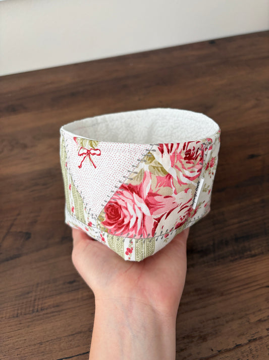 Rosette Small Fabric Bowl *limited-edition*