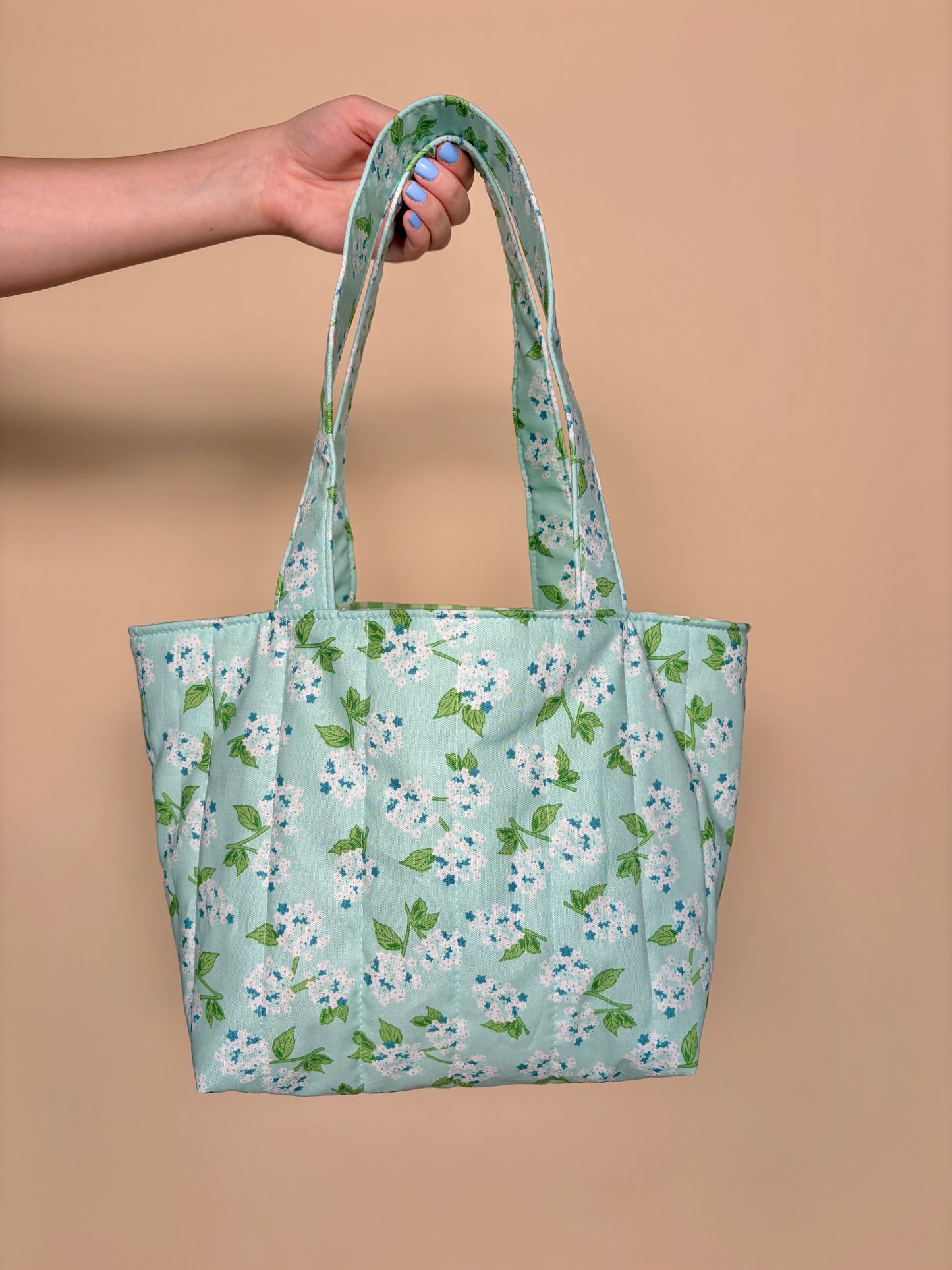 Costal Hydrangea Mini Tote Bag *limited-edition*