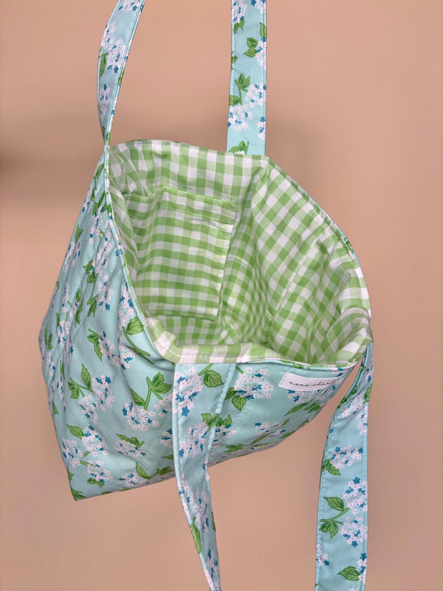 Costal Hydrangea Mini Tote Bag *limited-edition*