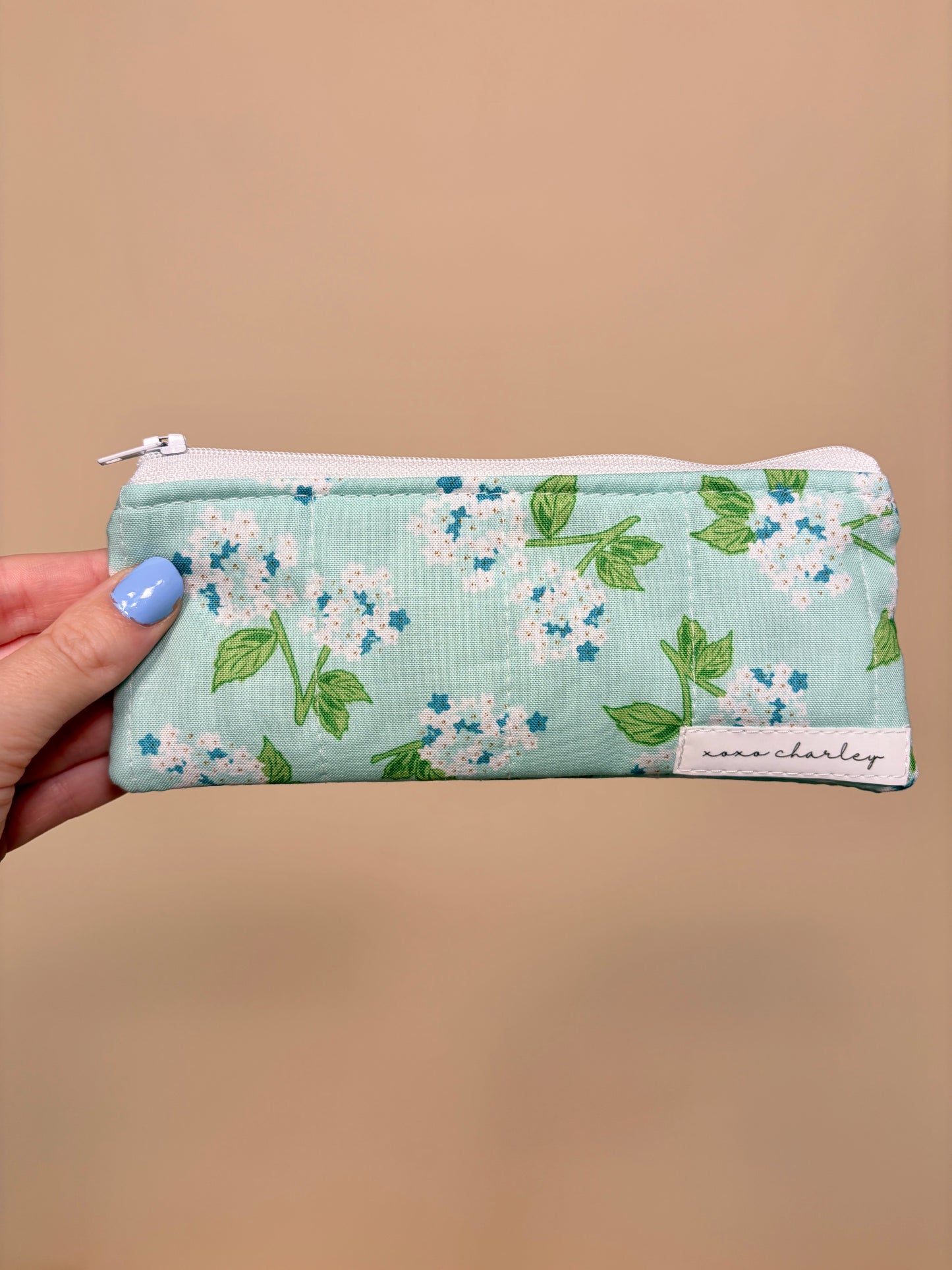 Costal Hydrangea Pencil & Glasses Case *limited-edition*