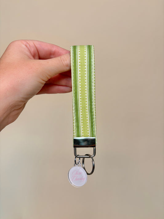 Key Lime Premium Keychain Wristlet