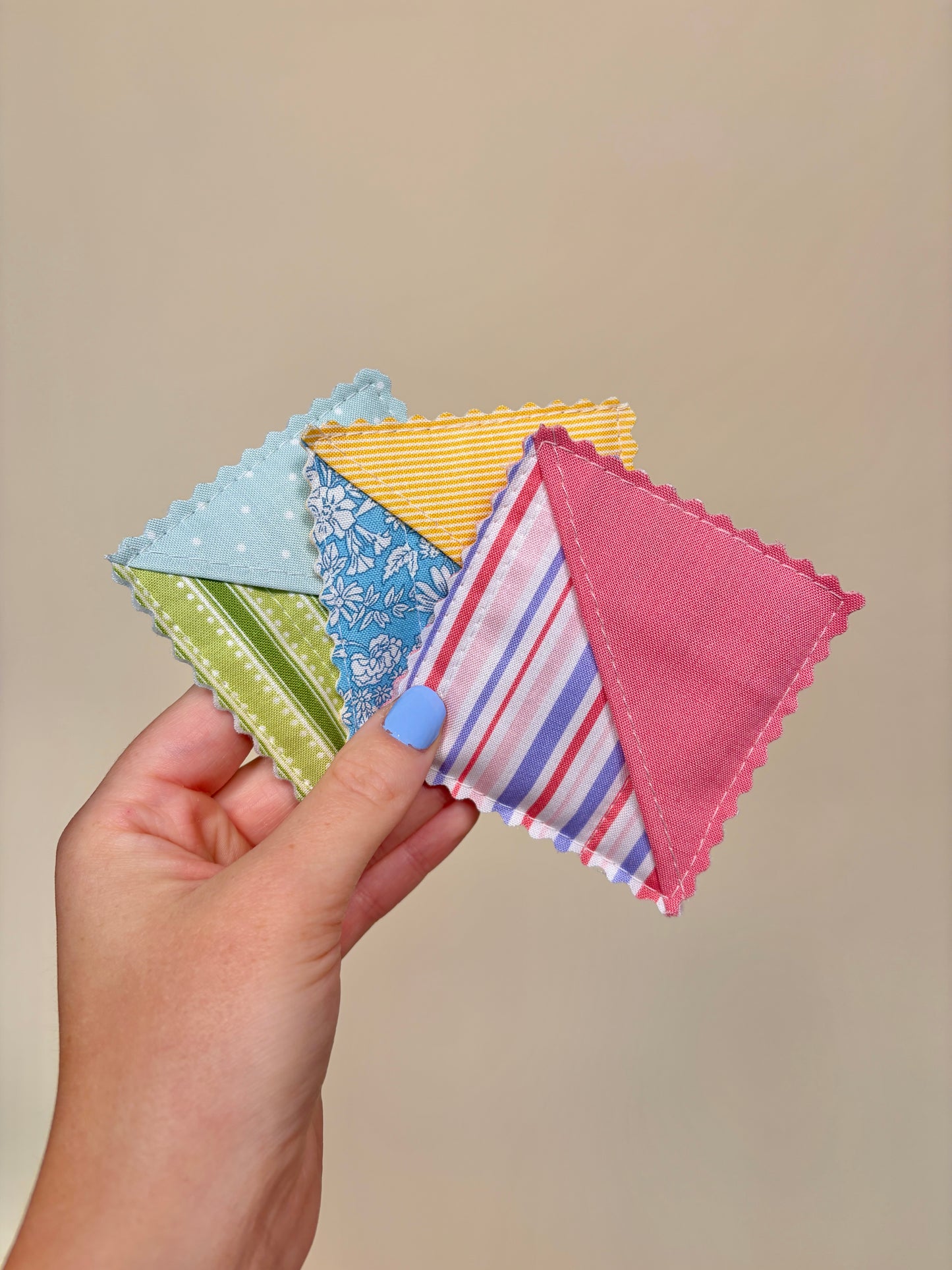 The Monthly Make 07 Mystery Fabric Corner Bookmark *limited-edition*