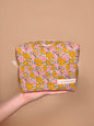 October Skies Bow Medium Makeup Bag *limited-edition*