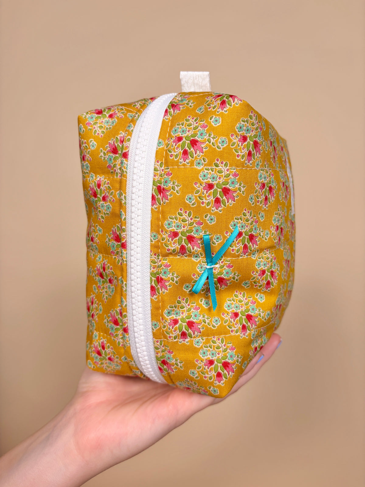 Fireside Medium Bow Makeup Bag *limited-edition*
