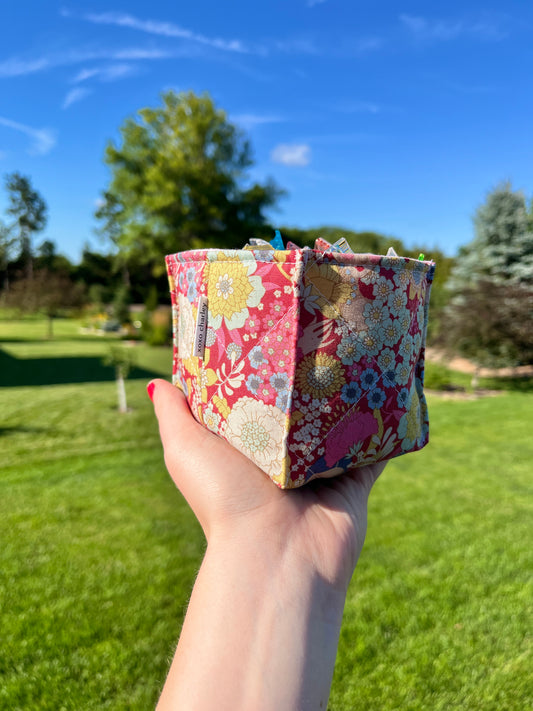 The Silk Rose Fabric Bowl Organizer *limited-edition*