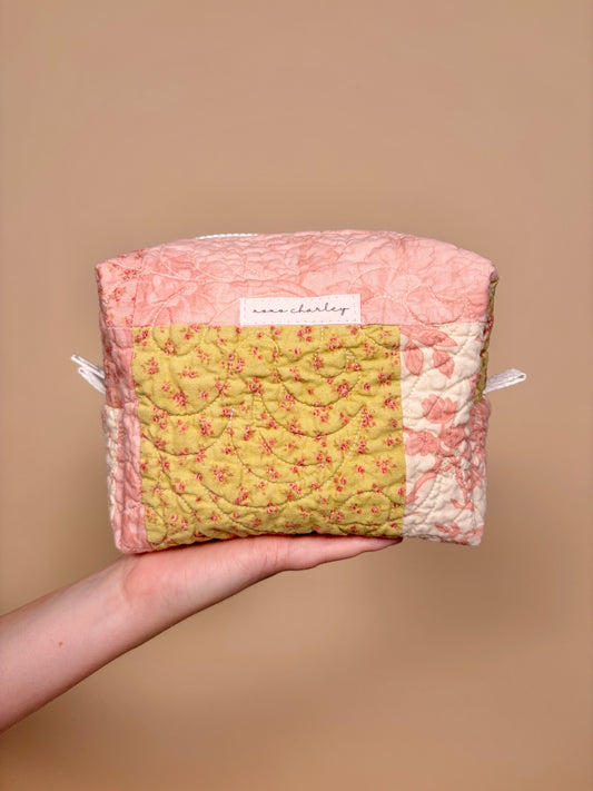 Selena Patchwork Medium Makeup Bag #1 *limited-edition*