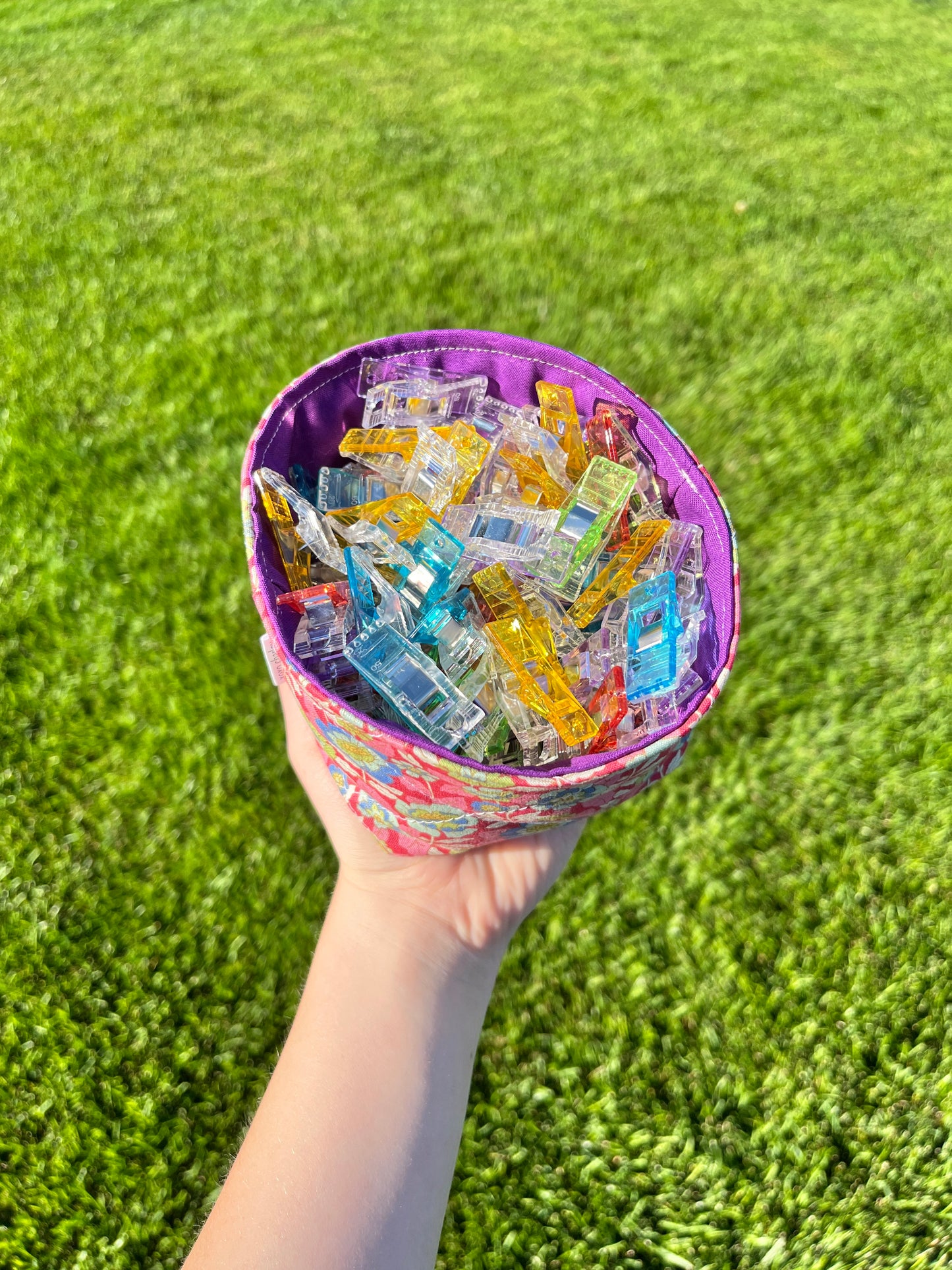 The Midnight Berry Fabric Bowl Organizer *limited-edition*
