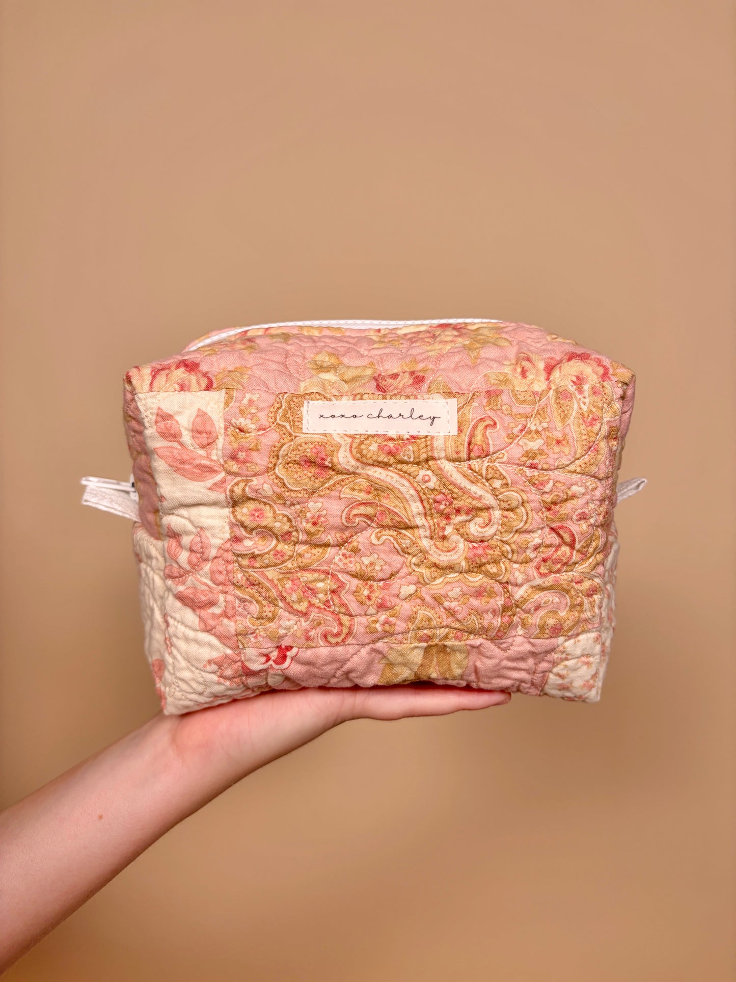 Selena Patchwork Medium Makeup Bag #2 *limited-edition*