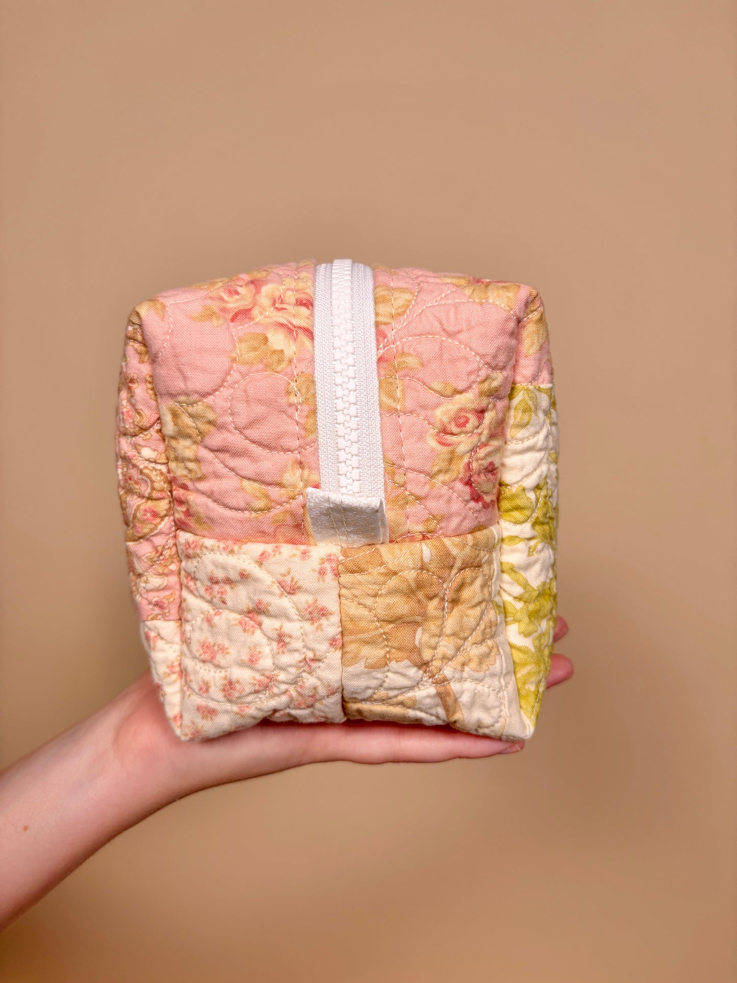 Selena Patchwork Medium Makeup Bag #2 *limited-edition*