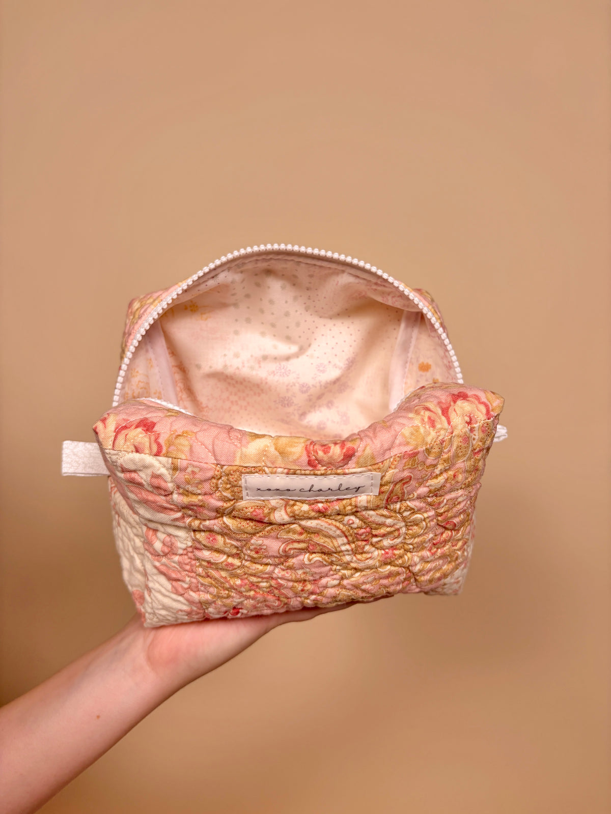 Selena Patchwork Medium Makeup Bag #2 *limited-edition*