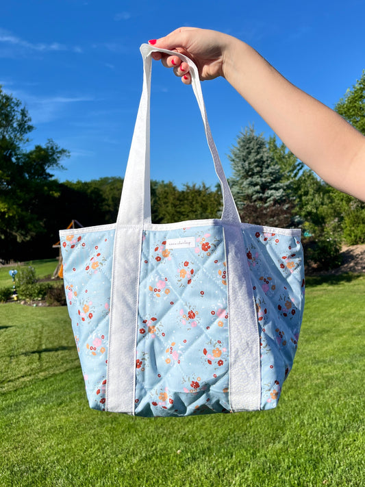 The Winter Blues Mini Tote Bag *limited-edition*