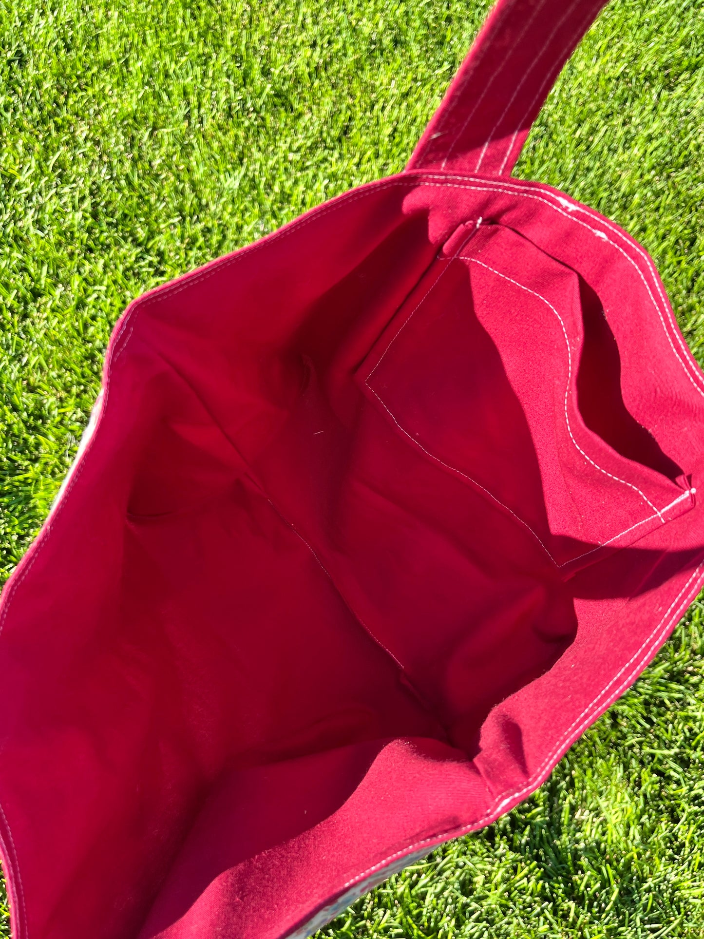 The Wineberry Blossom Mini Tote Bag *limited-edition*
