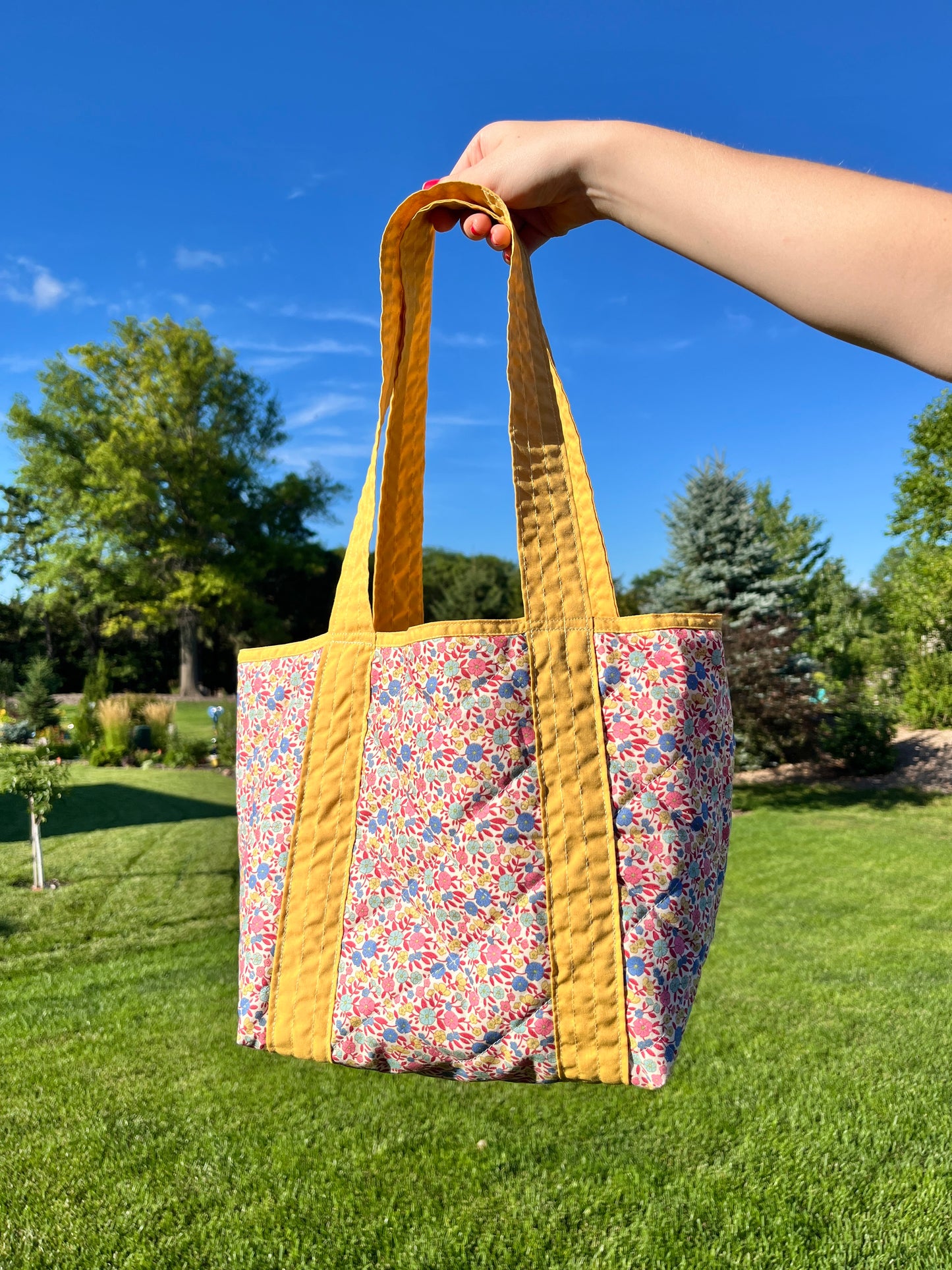 The Goldenrod Mini Tote Bag *limited-edition*