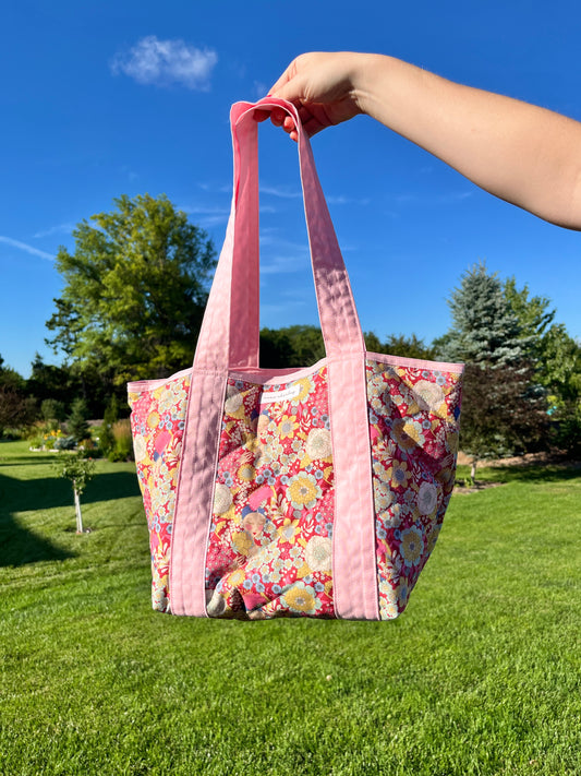 The Silk Rose Mini Tote Bag *limited-edition*