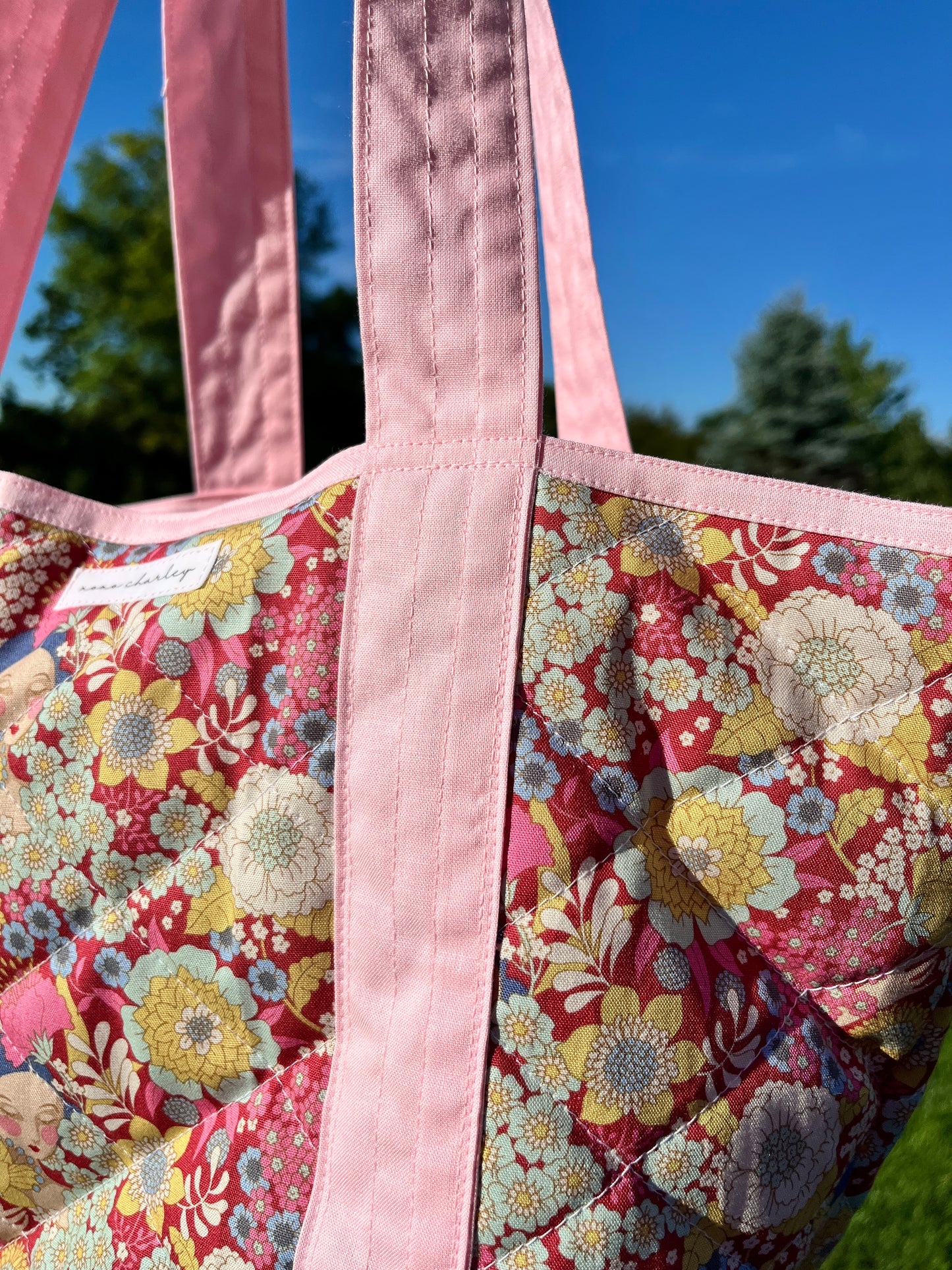 The Silk Rose Mini Tote Bag *limited-edition*