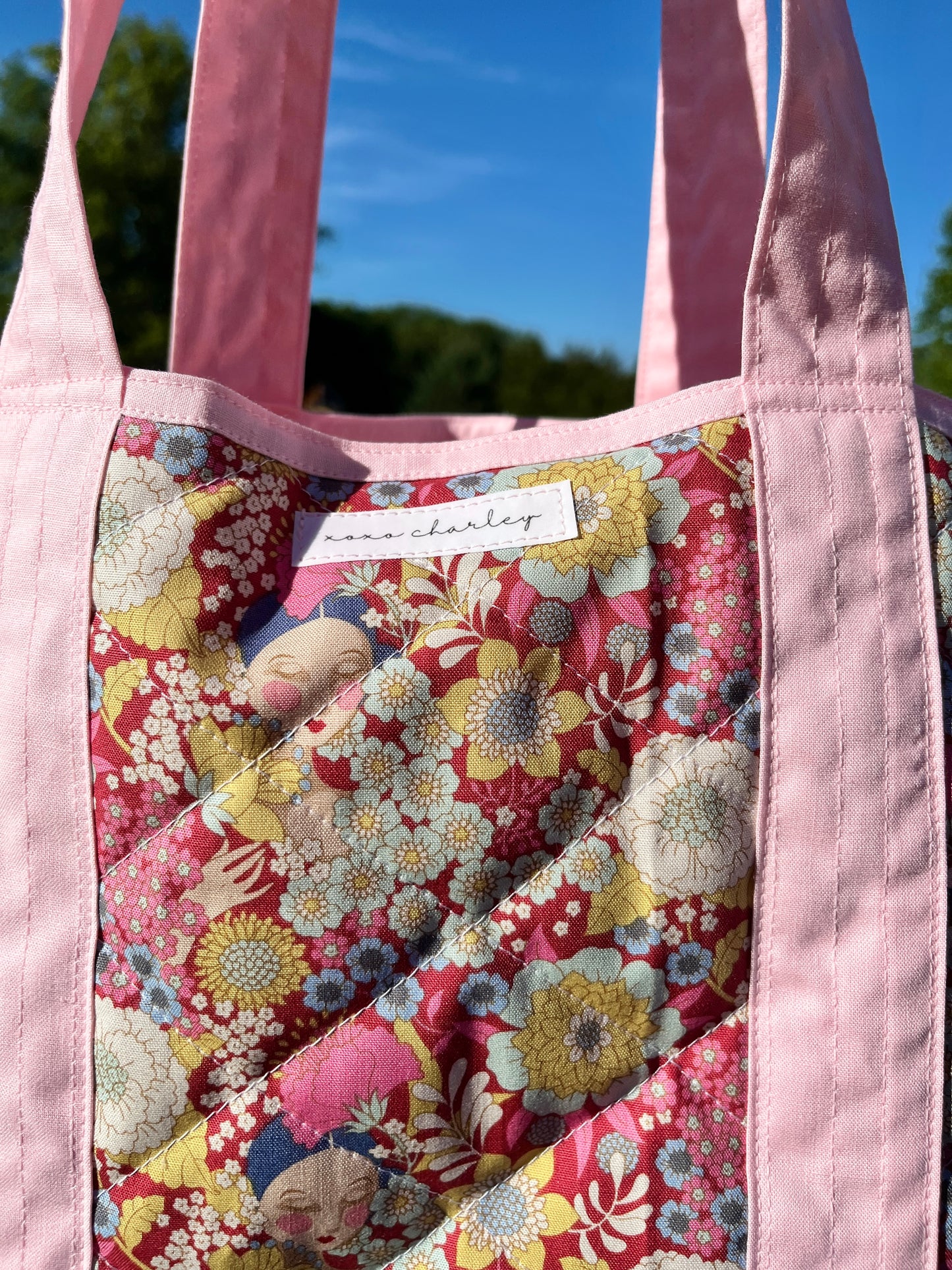 The Silk Rose Mini Tote Bag *limited-edition*