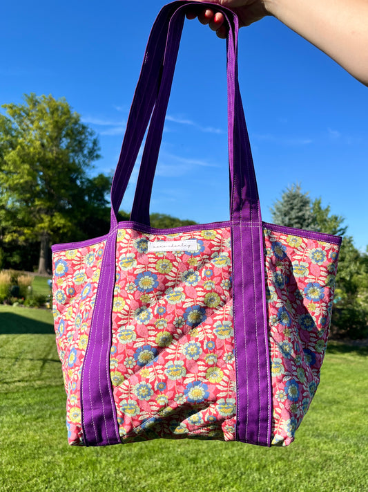 The Midnight Berry Mini Tote Bag *limited-edition*