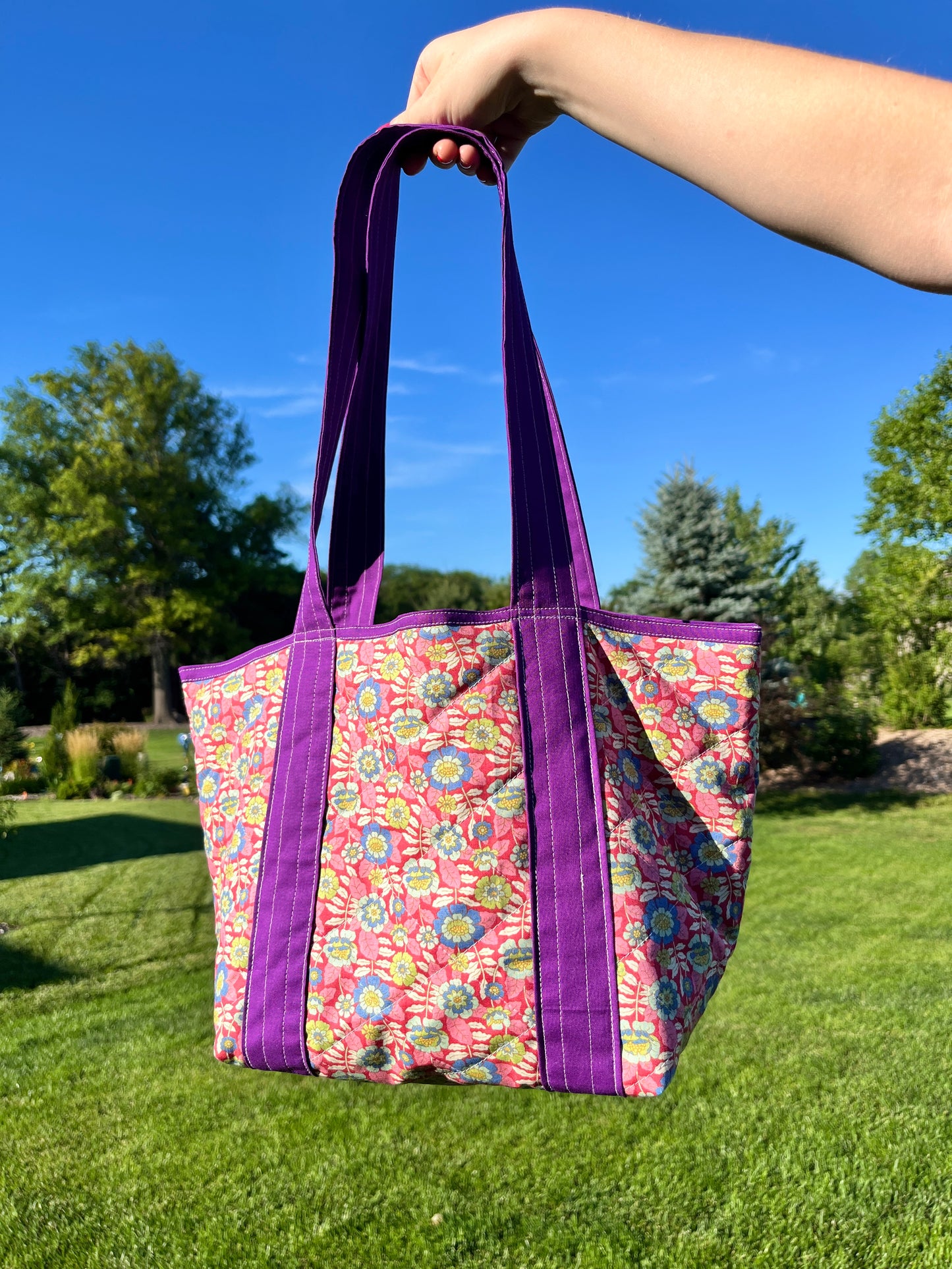 The Midnight Berry Mini Tote Bag *limited-edition*