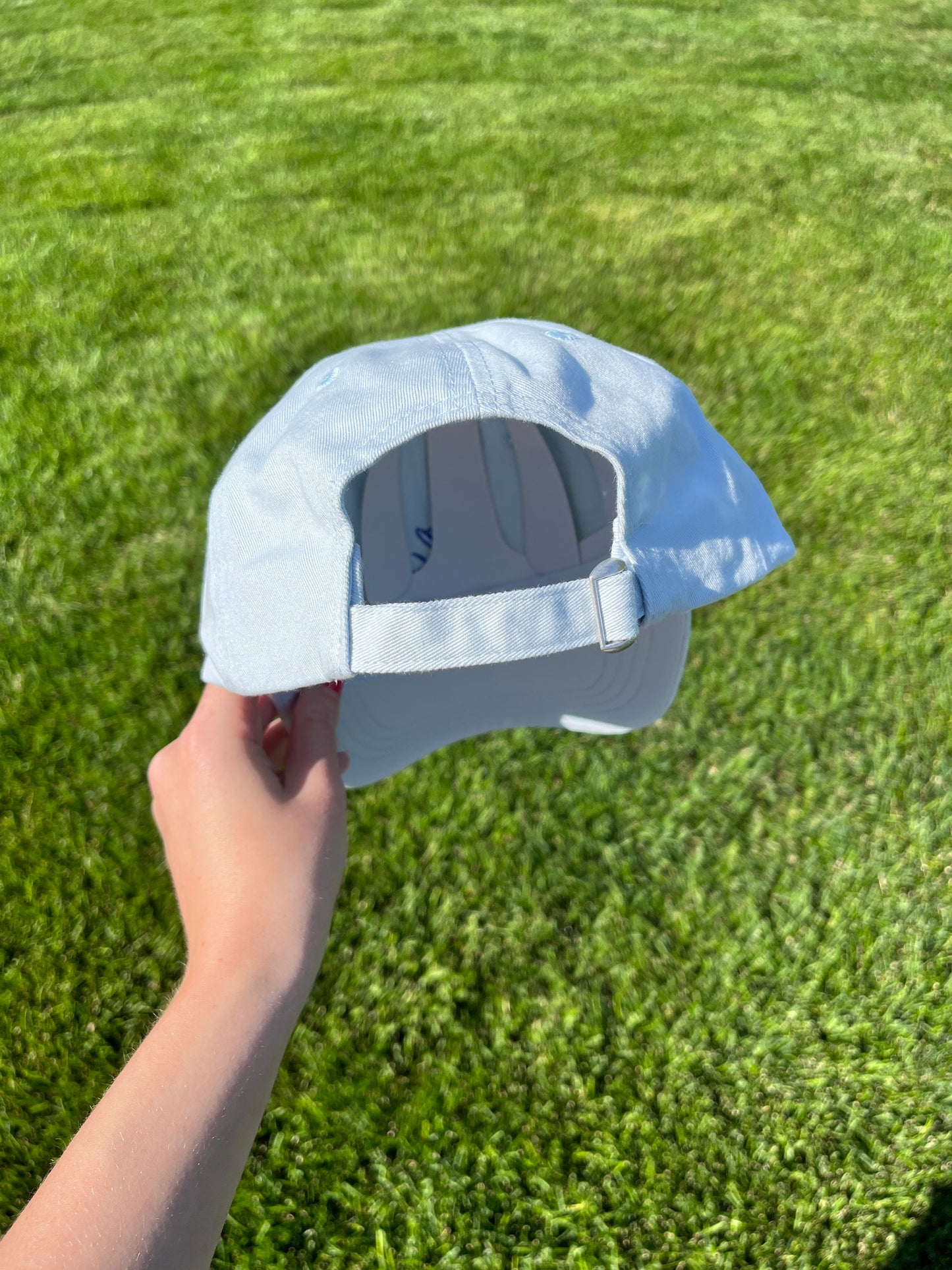 Blue Xoxo Charley Embroidered Hat