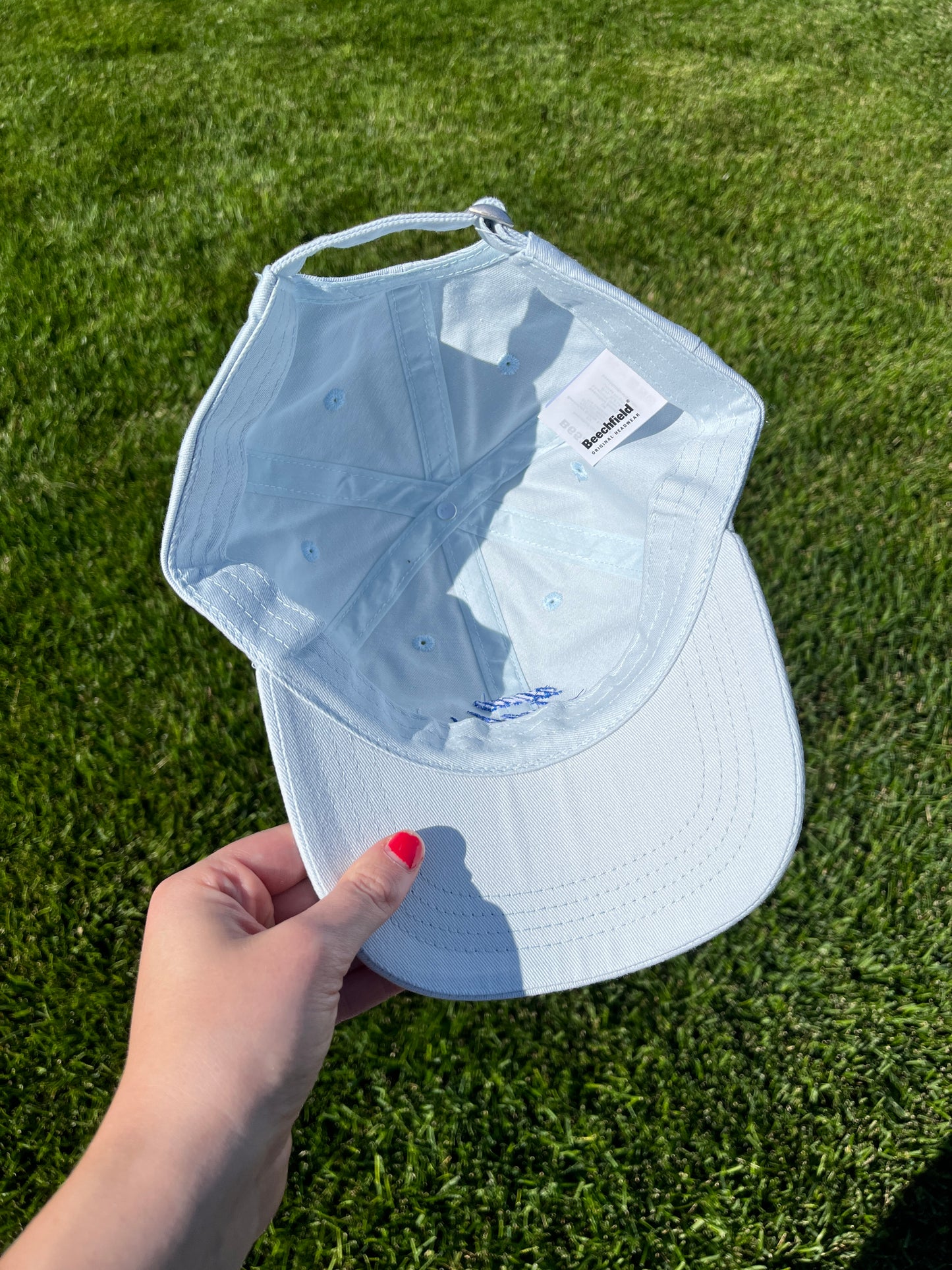 Blue Xoxo Charley Embroidered Hat