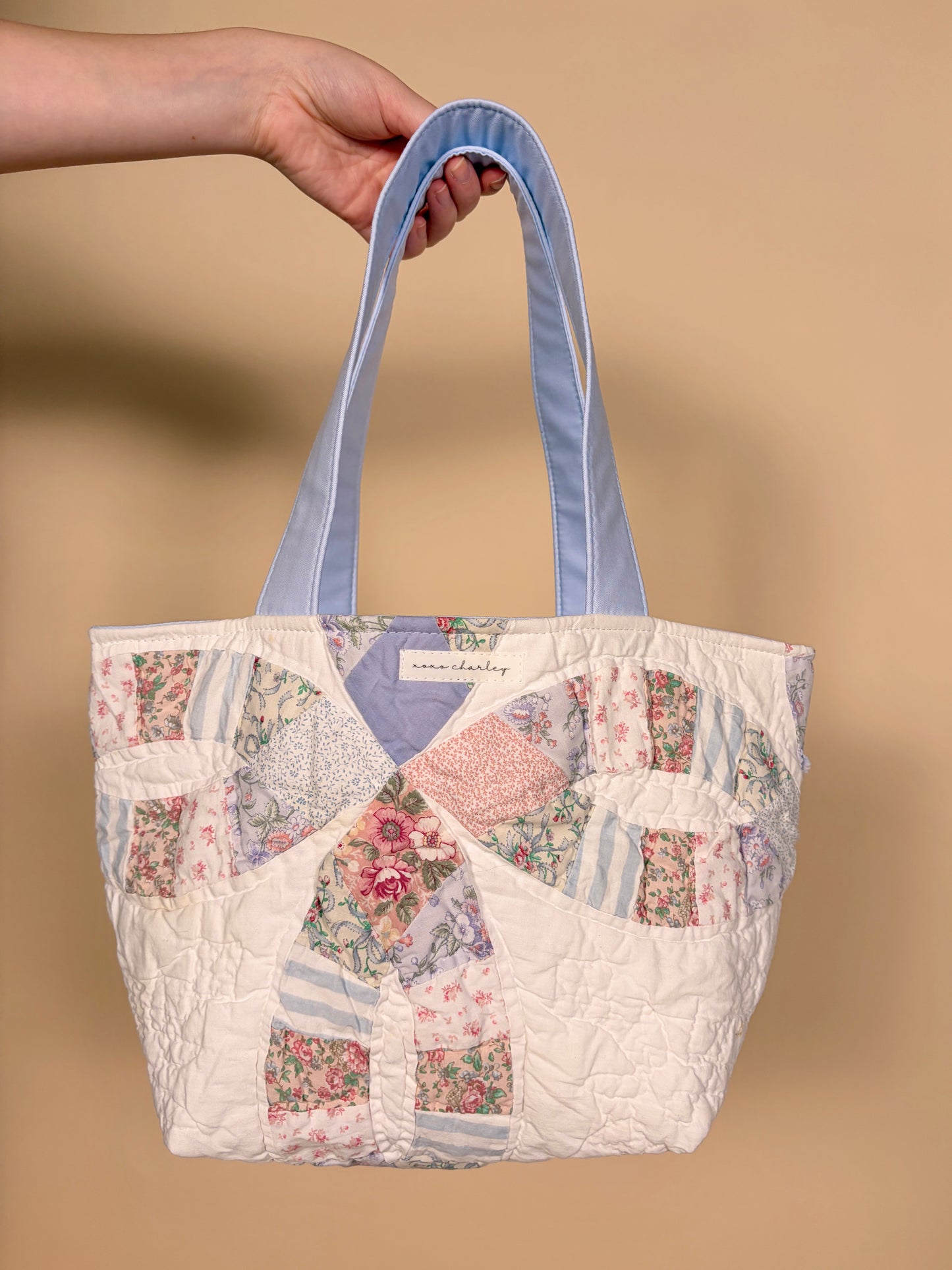 Annika Blue Mini Tote Bag #1 *limited-edition*