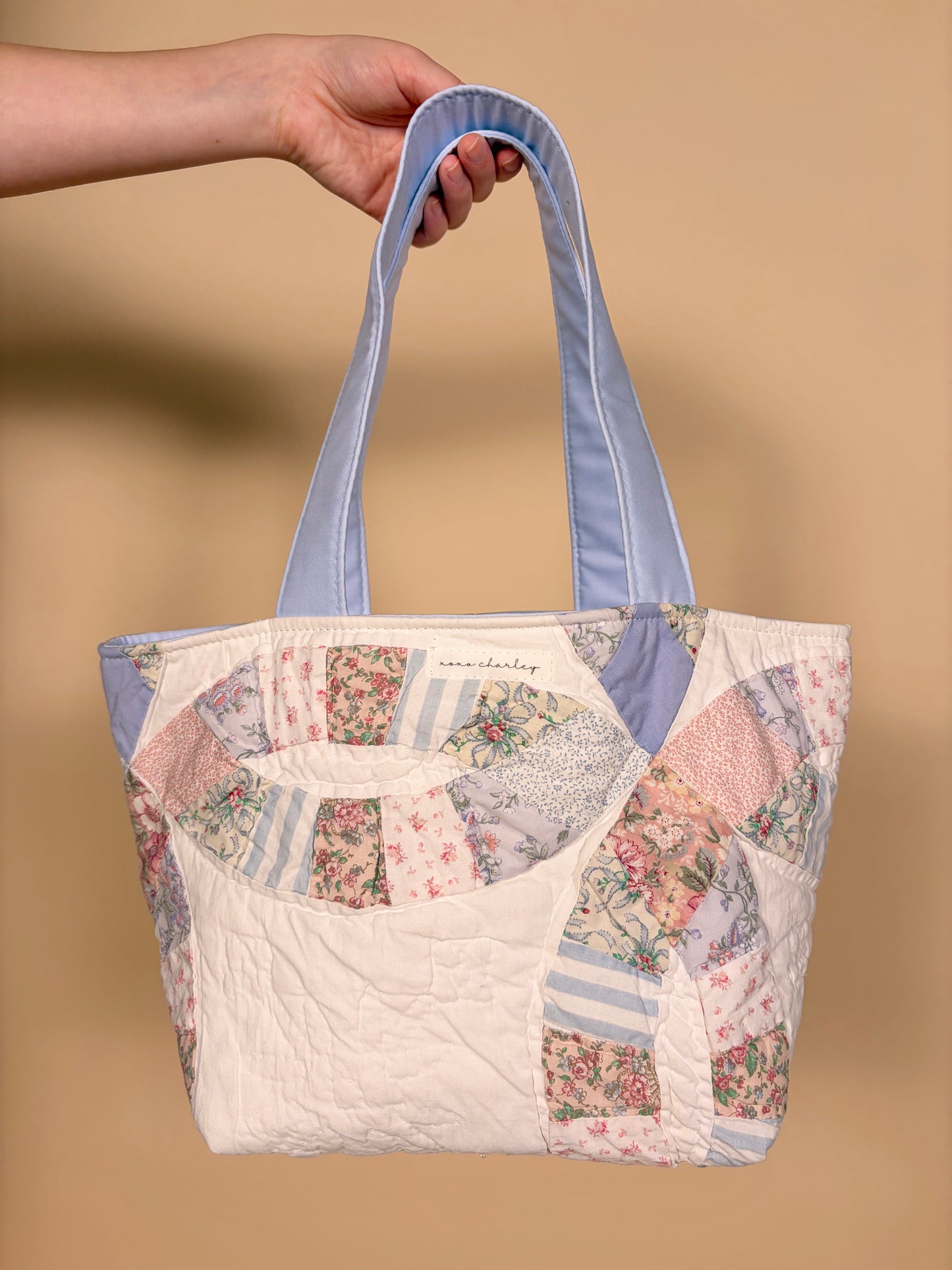 Annika Blue Mini Tote Bag #4 *limited-edition*