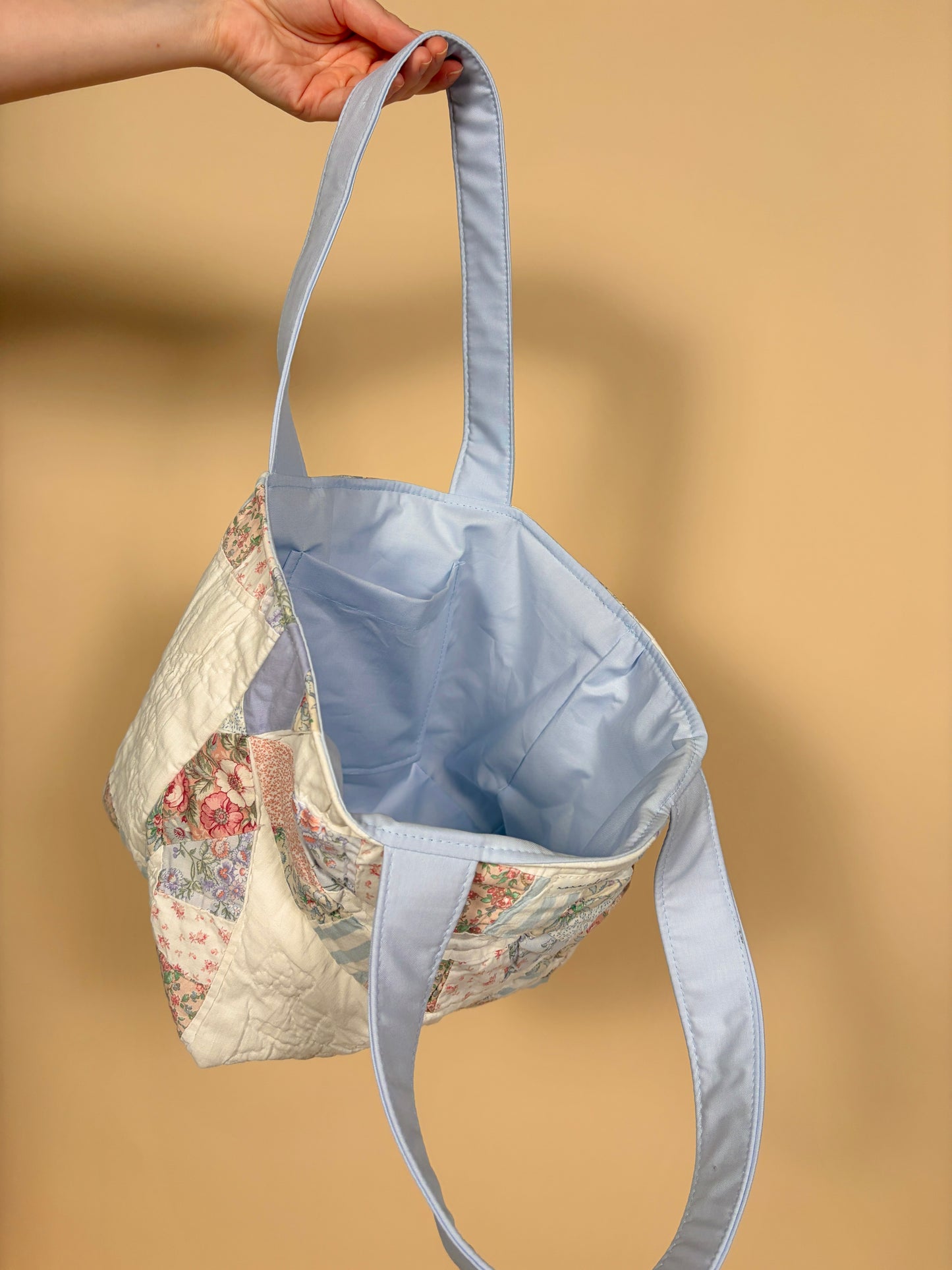 Annika Blue Mini Tote Bag #4 *limited-edition*