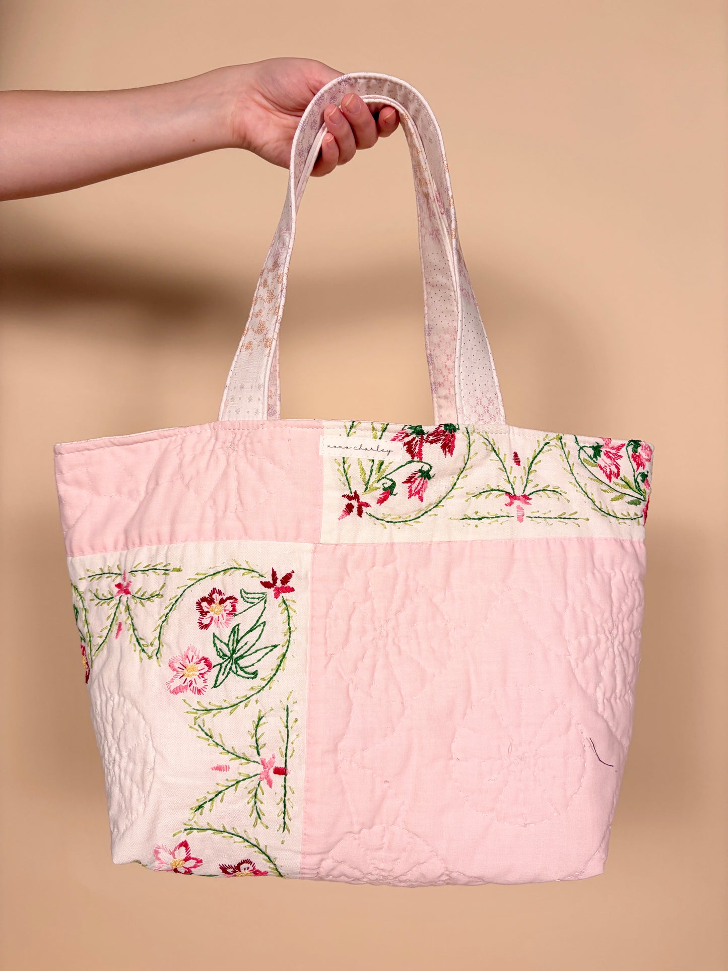 Alice Patchwork Large Tote Bag #1 *limited-edition*