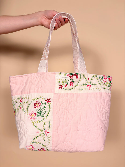 Alice Patchwork Large Tote Bag #1 *limited-edition*