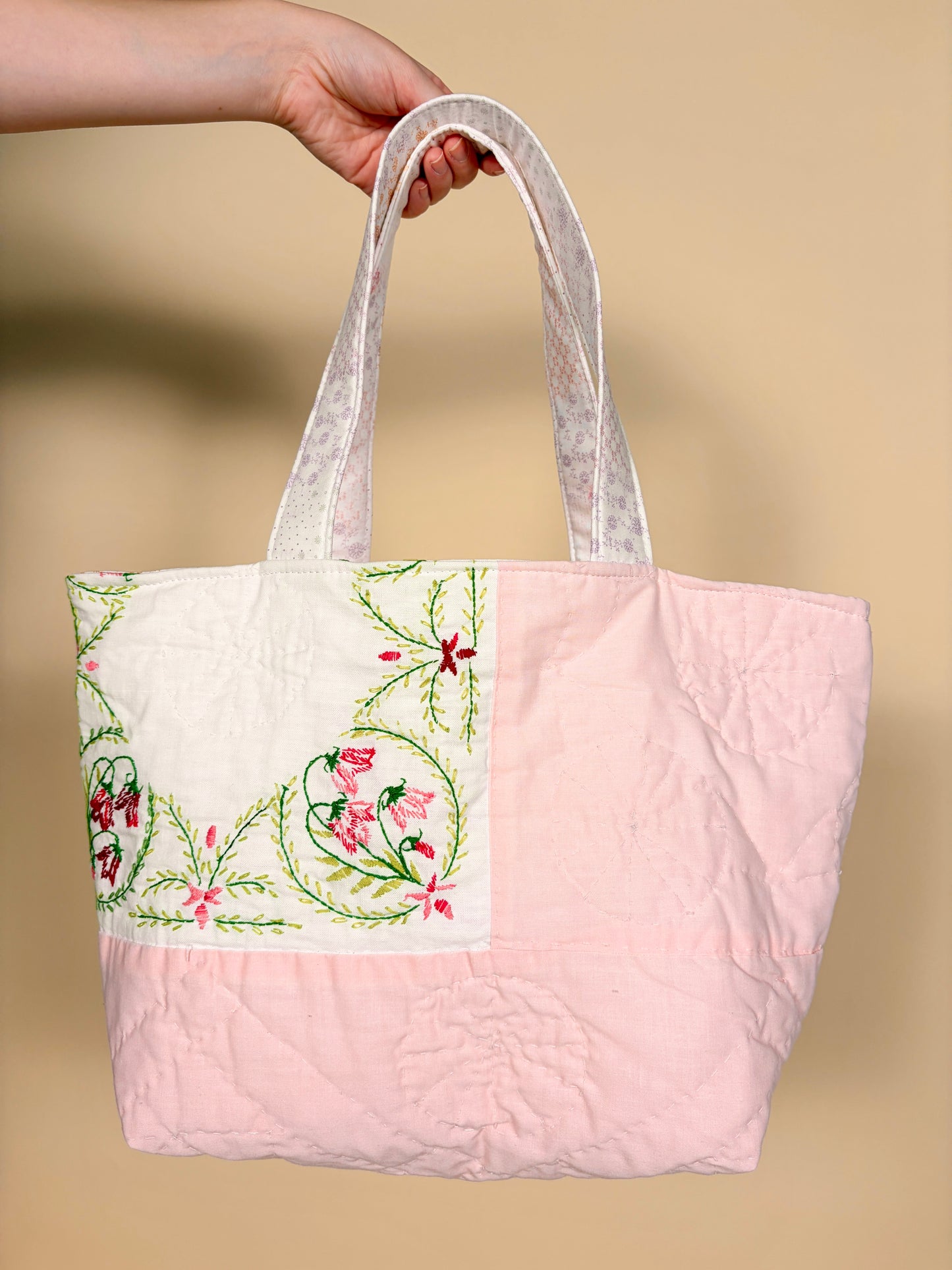 Alice Patchwork Large Tote Bag #1 *limited-edition*