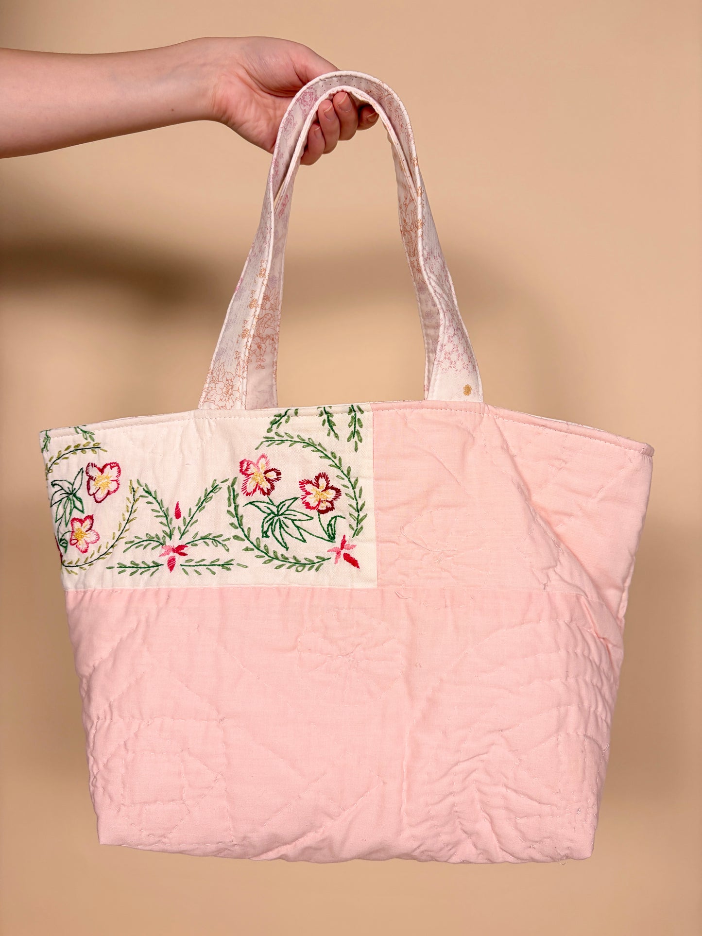Alice Patchwork Large Tote Bag #2 *limited-edition*