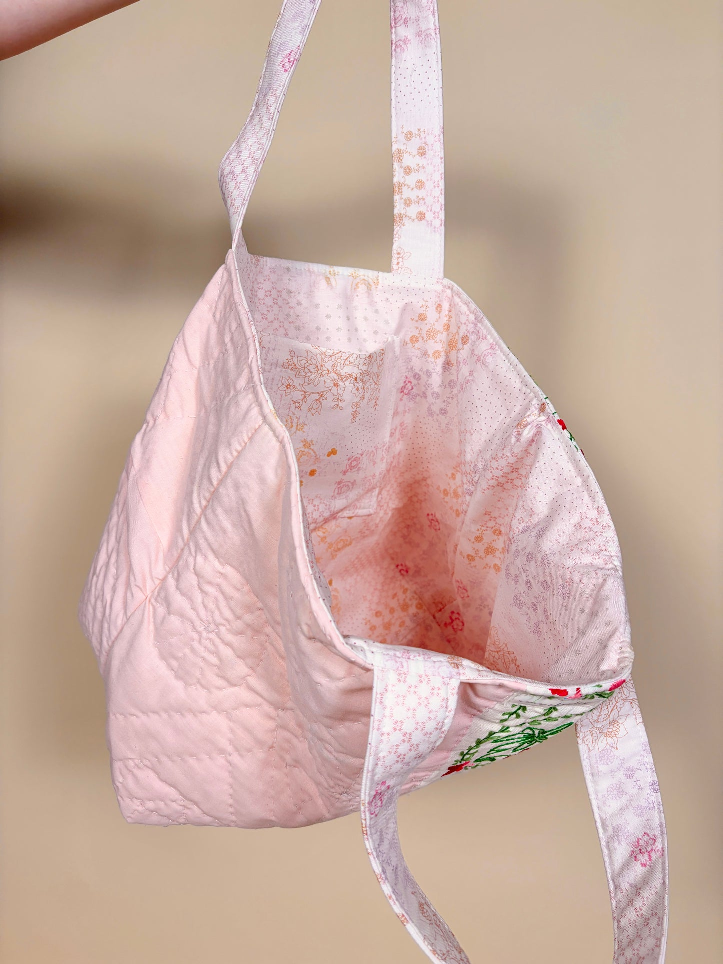 Alice Patchwork Large Tote Bag #2 *limited-edition*