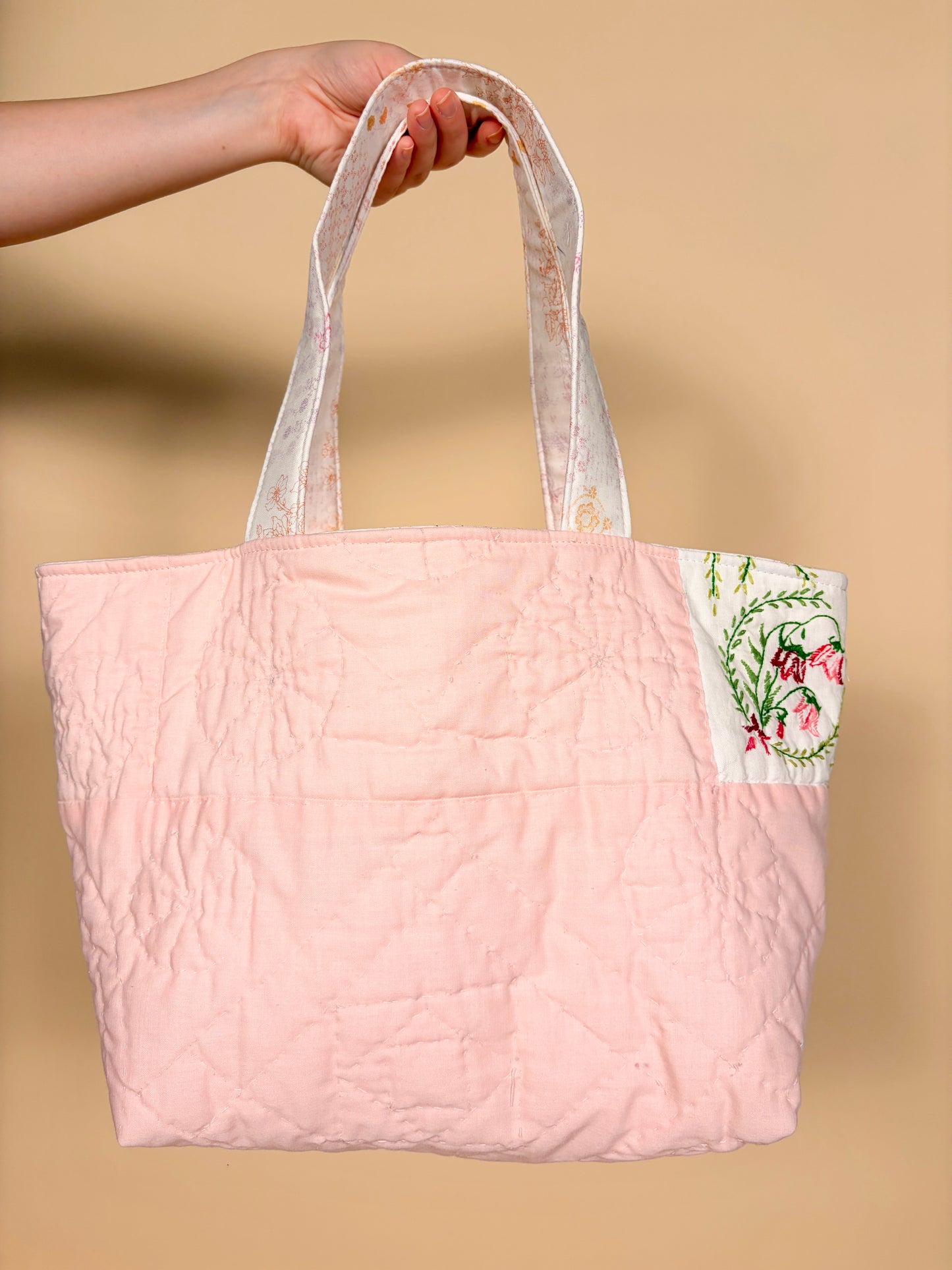Alice Patchwork Large Tote Bag #3 *limited-edition*