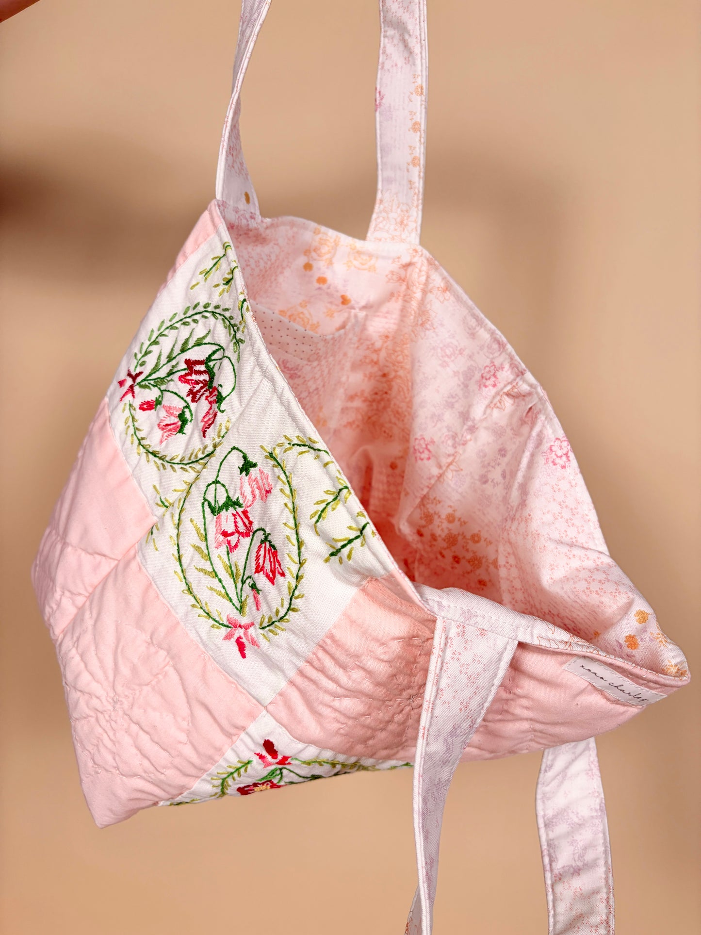 Alice Patchwork Large Tote Bag #3 *limited-edition*