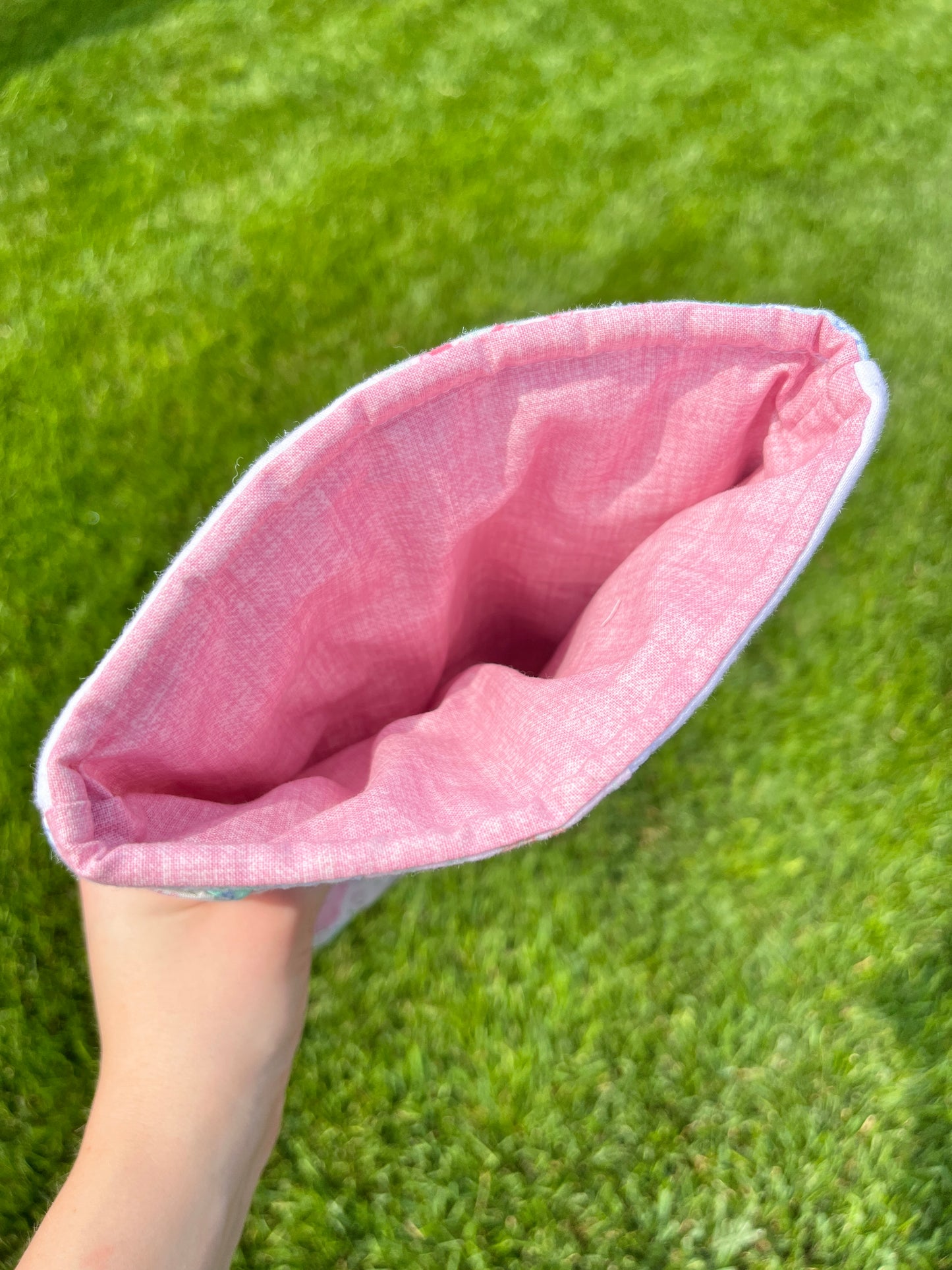The Dusty Rose Quilted Book Sleeve *limited-edition*