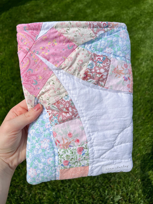 The Baby Blue Quilted Book Sleeve *limited-edition*