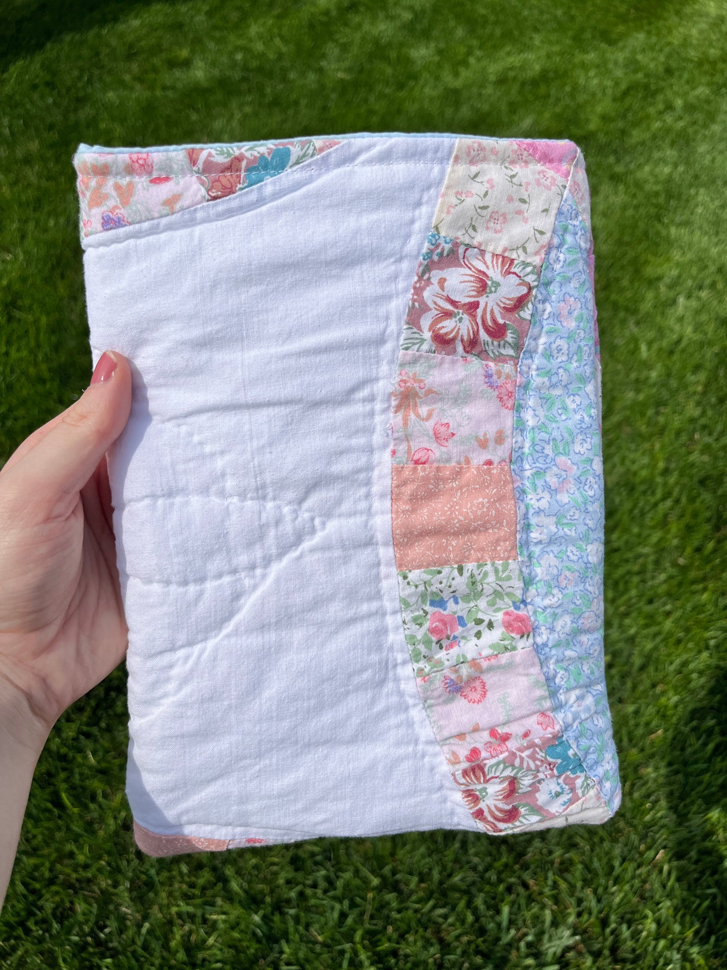 The Baby Blue Quilted Book Sleeve *limited-edition*