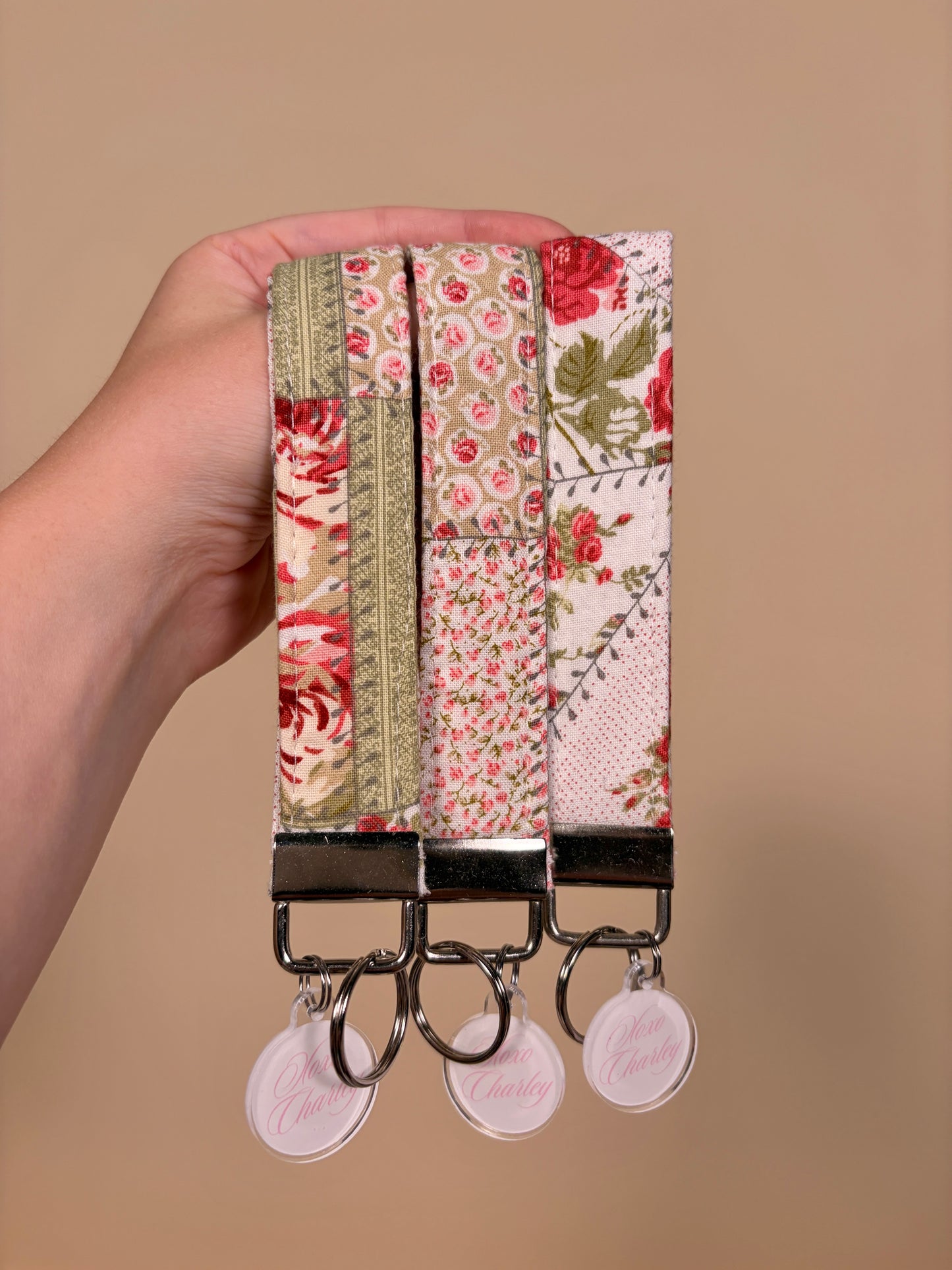 Rosette Premium Keychain Wristlet