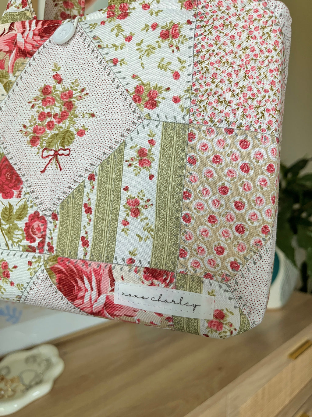 Rosette Bible Tote