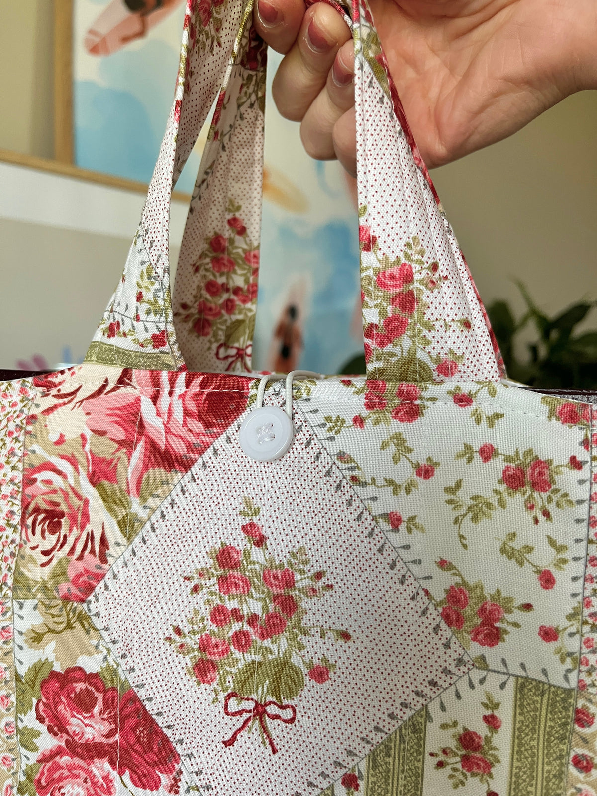 Rosette Bible Tote