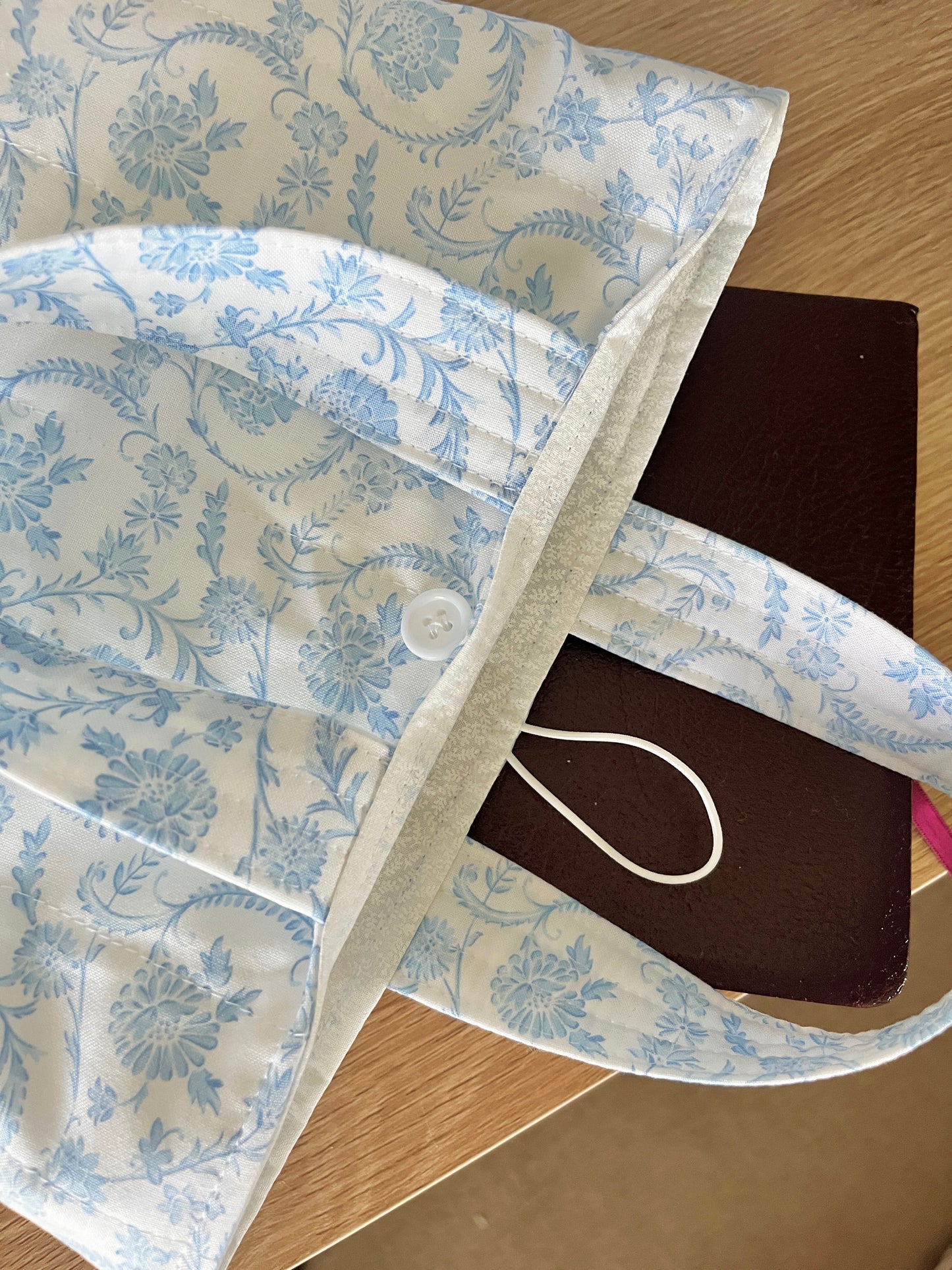 The Vintage Blue Bible Tote