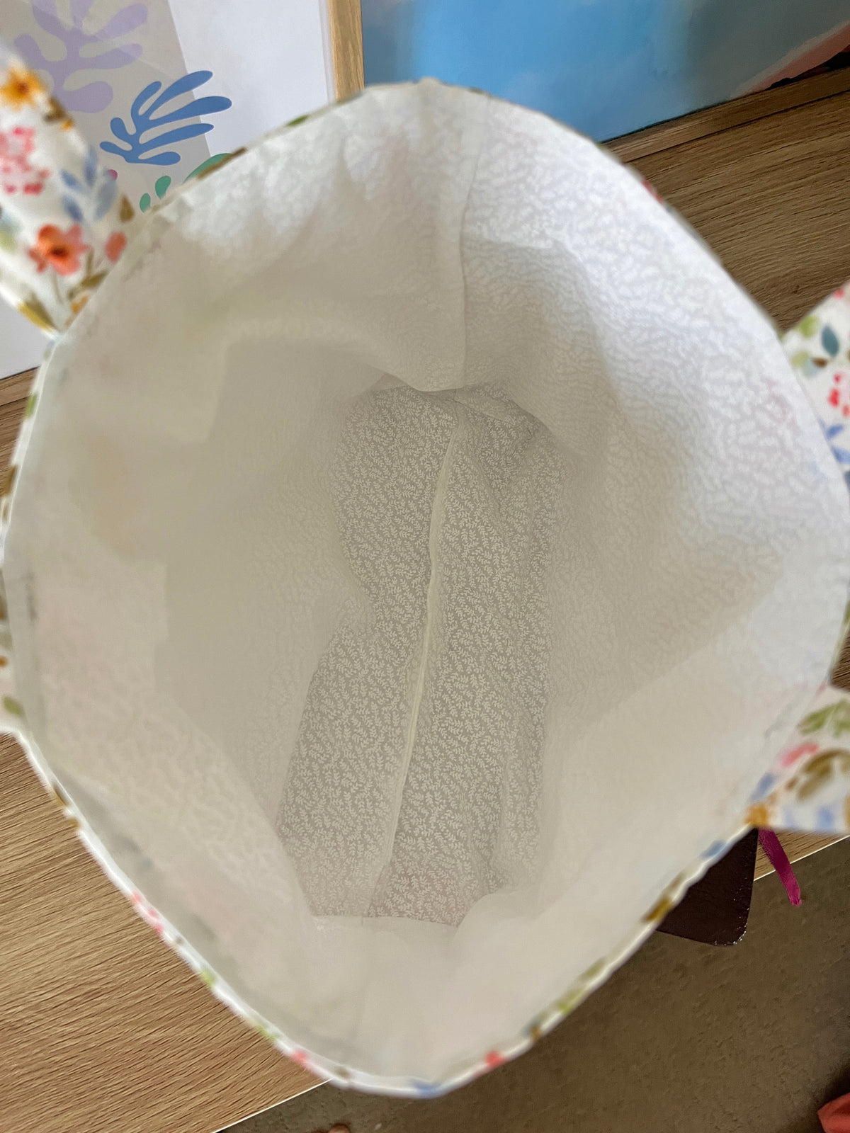 Bright Floral Bible Tote