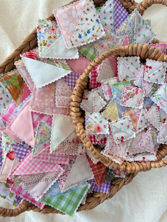Mystery Fabric Corner Bookmark