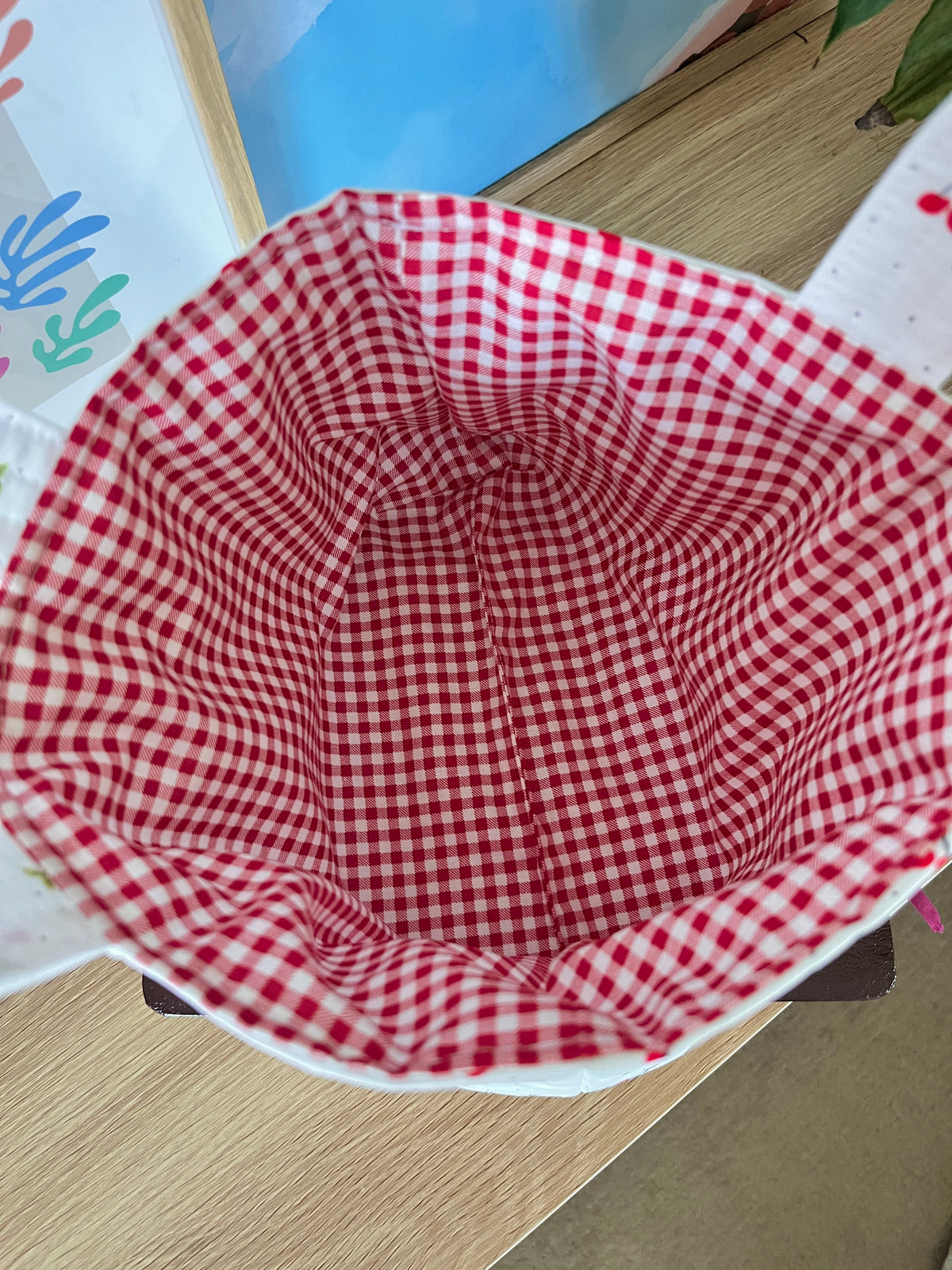 Cherry Red Bible Tote