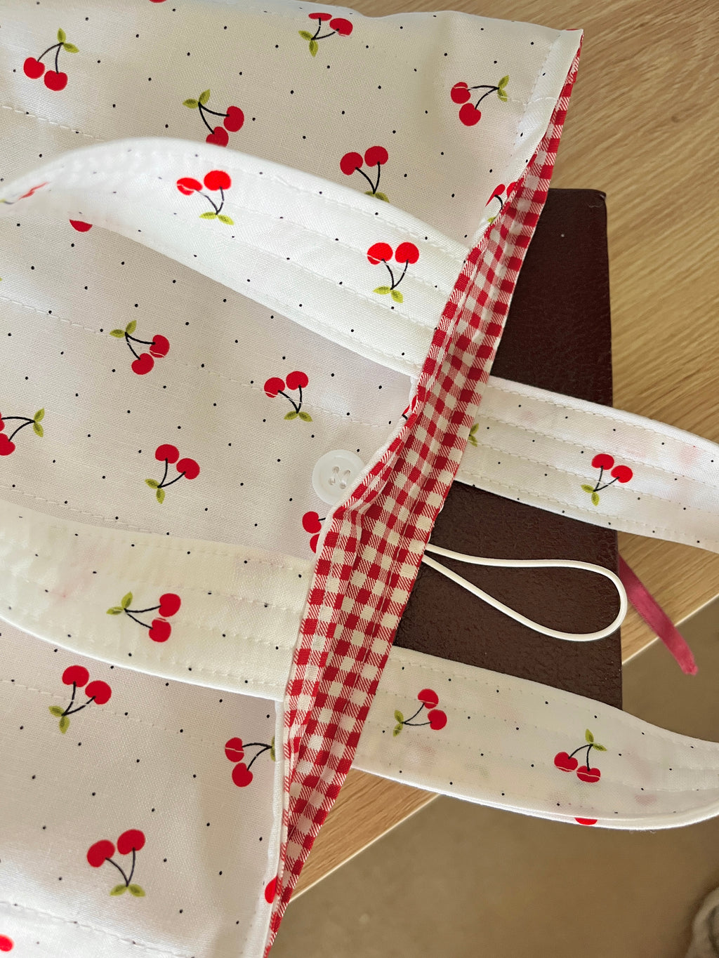 Cherry Red Bible Tote