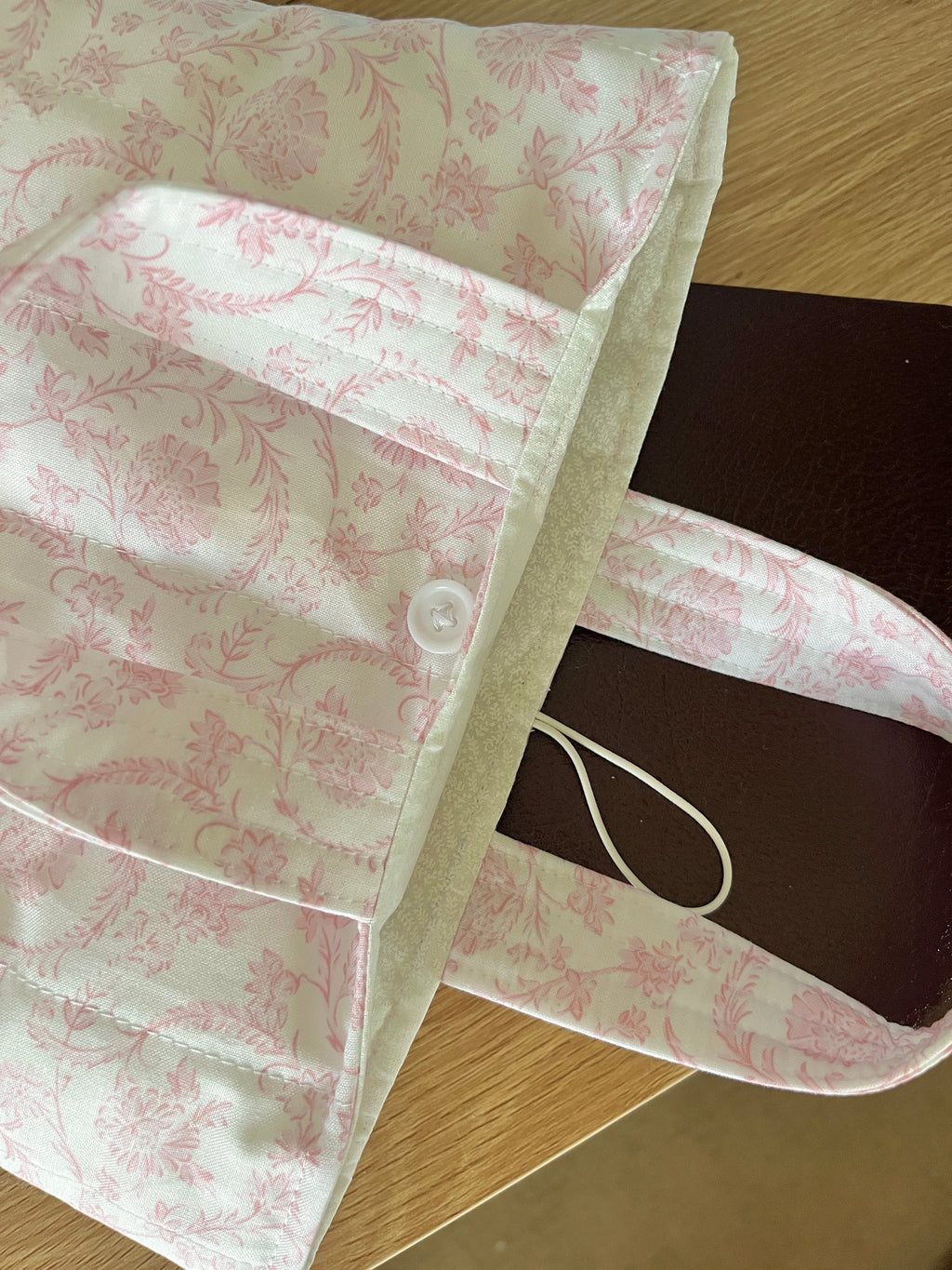 Vintage Pink Bible Tote
