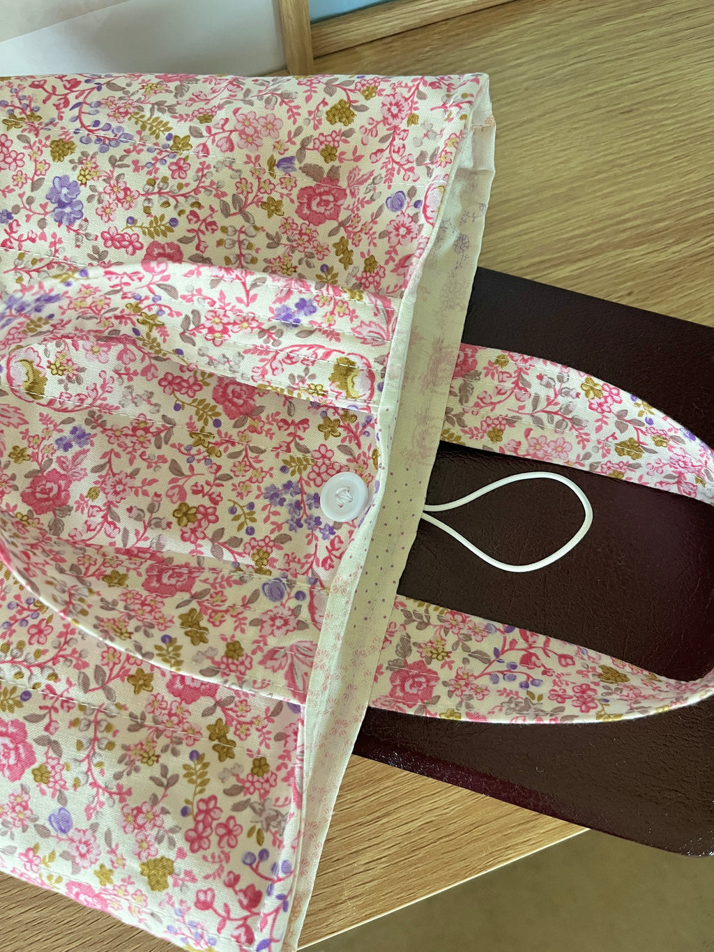 Ditsy Picnic Pink Bible Tote